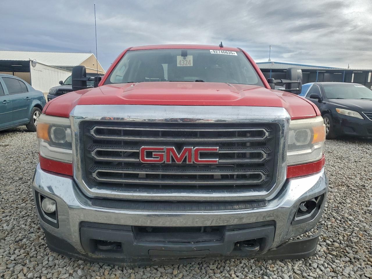 2015 Gmc Sierra K2500 Sle Red vin: 1GT12YE85FF181582