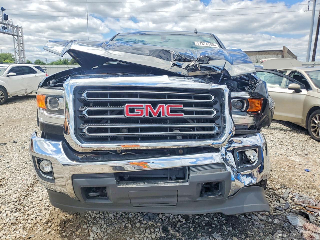2015 Gmc Sierra K2500 Sle Black vin: 1GT12YEG8FF165075