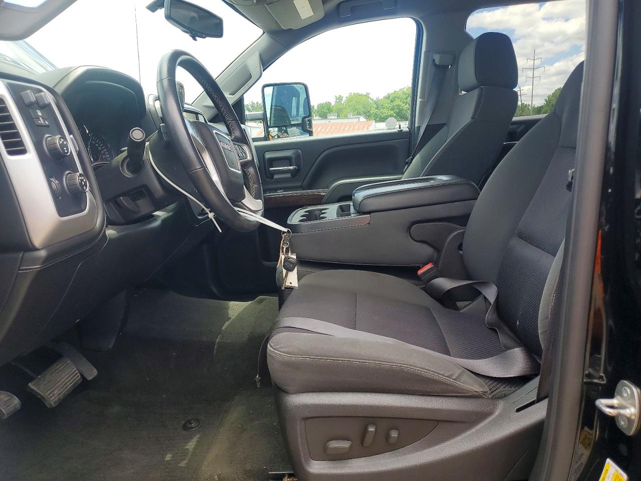 2015 Gmc Sierra K2500 Sle Black vin: 1GT12YEG8FF165075