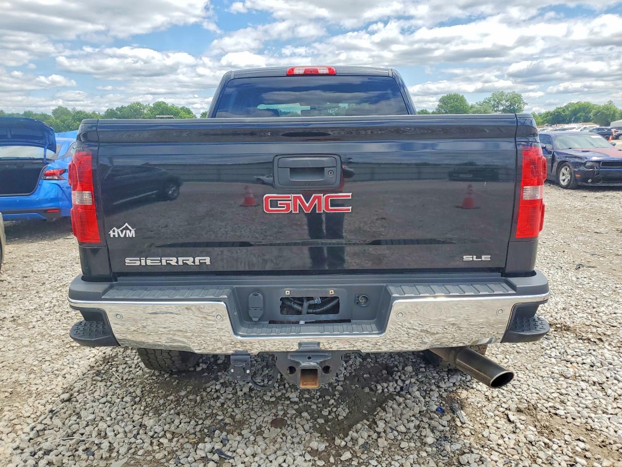 2015 Gmc Sierra K2500 Sle Black vin: 1GT12YEG8FF165075