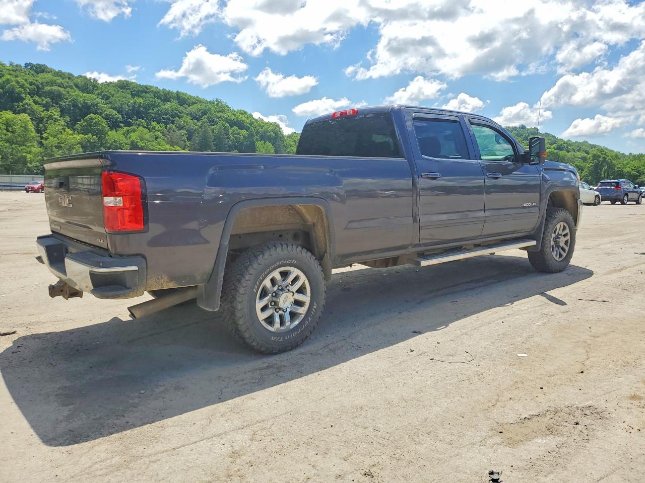 2015 Gmc Sierra K2500 Sle Gray vin: 1GT12YEGXFF620170