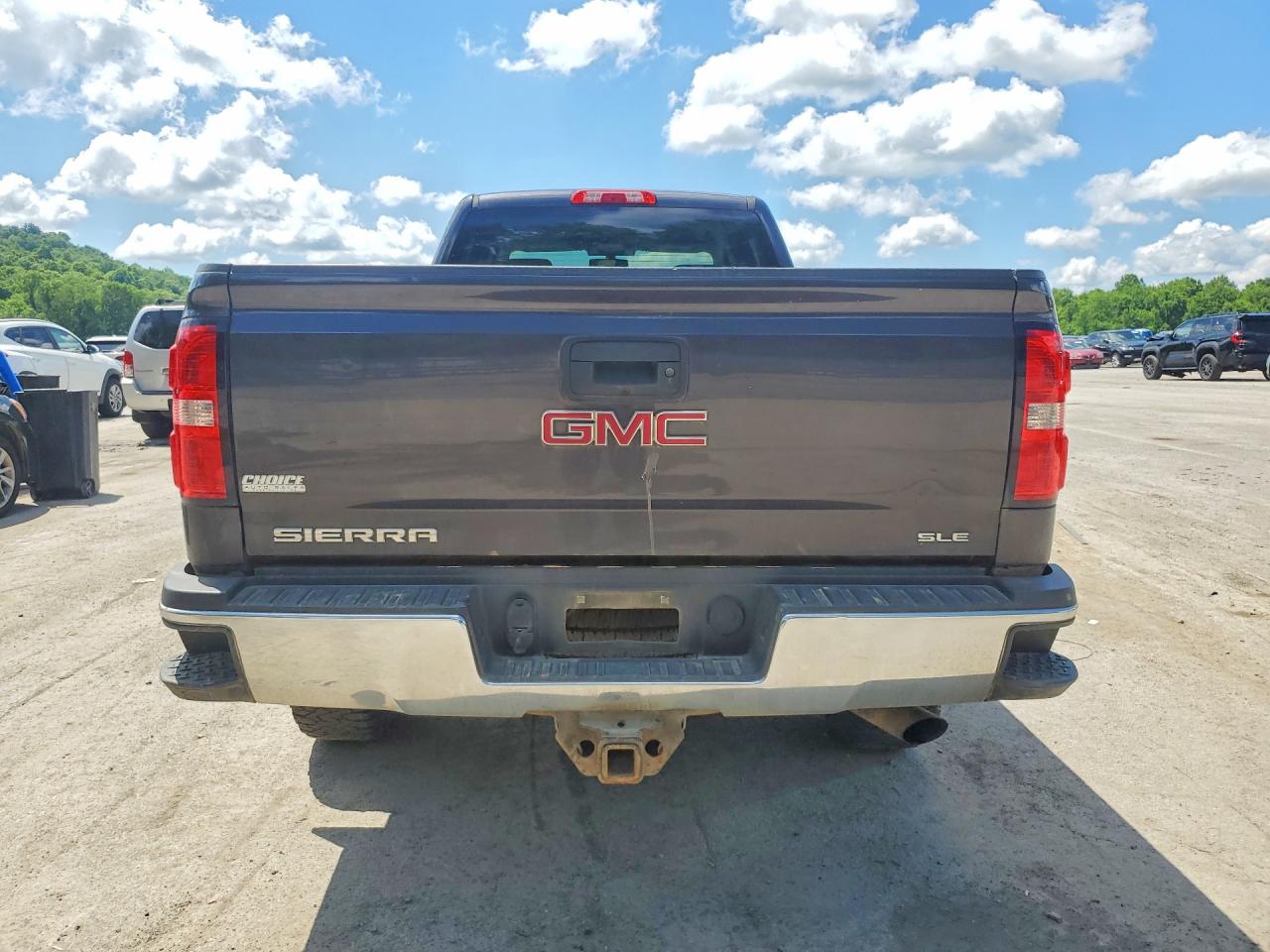 2015 Gmc Sierra K2500 Sle Gray vin: 1GT12YEGXFF620170