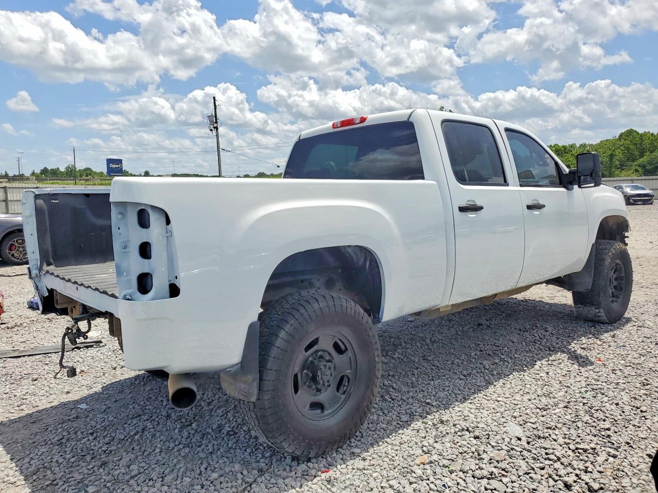 2013 Gmc Sierra K2500 Heavy Duty Белый vin: 1GT12ZC89DF105305