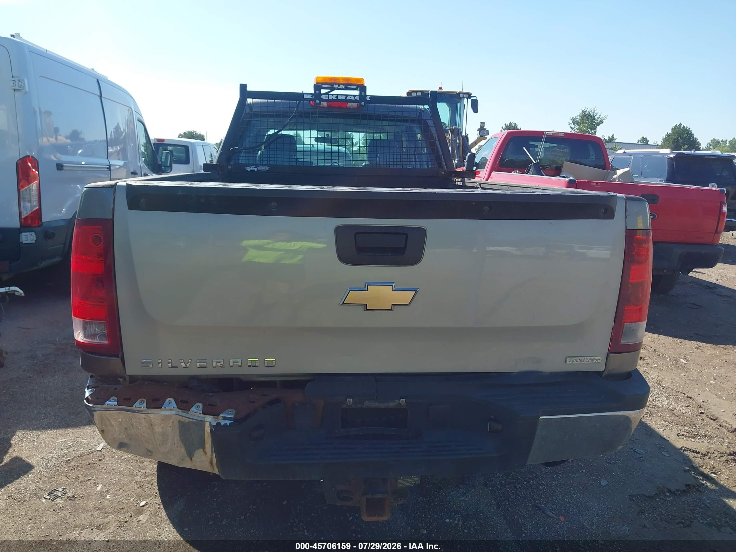2013 Gmc Sierra 2500hd Work Truck Gray vin: 1GT12ZCG5DF134825
