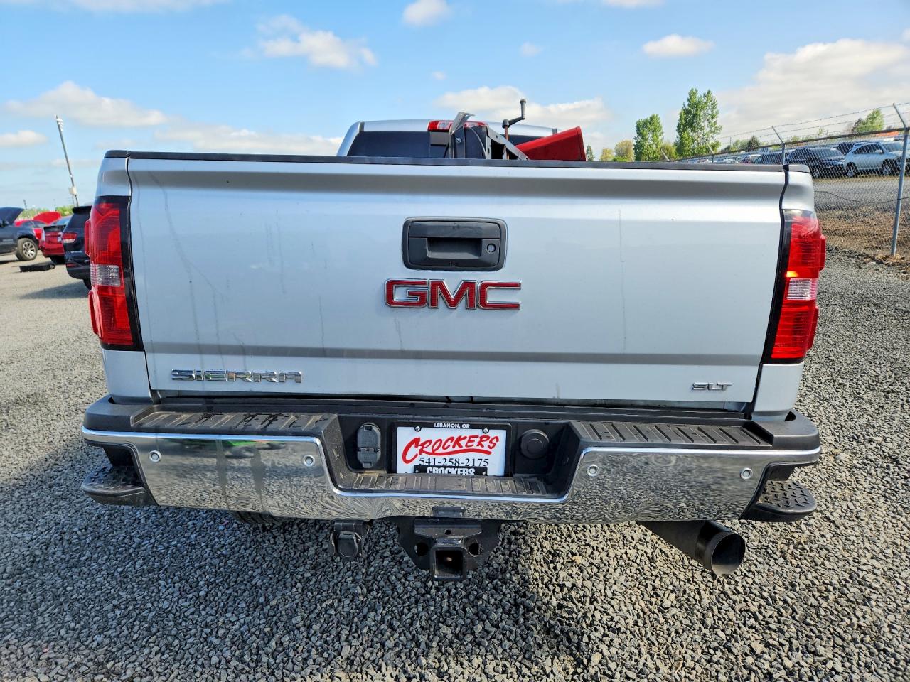 2015 Gmc Sierra K2500 Slt Silver vin: 1GT12ZE80FF196562