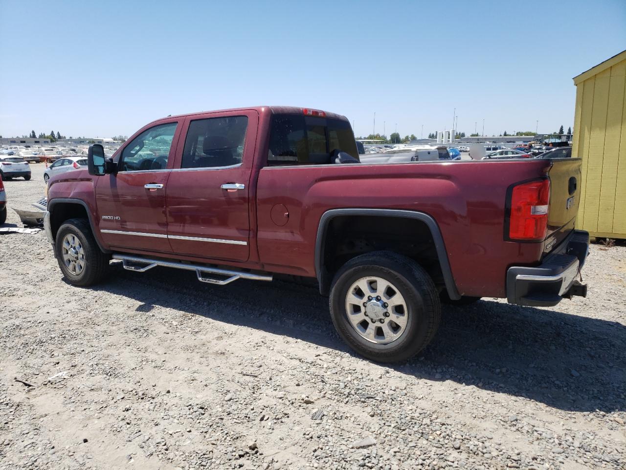 2015 Gmc Sierra K2500 Slt Burgundy vin: 1GT12ZE81FF191046