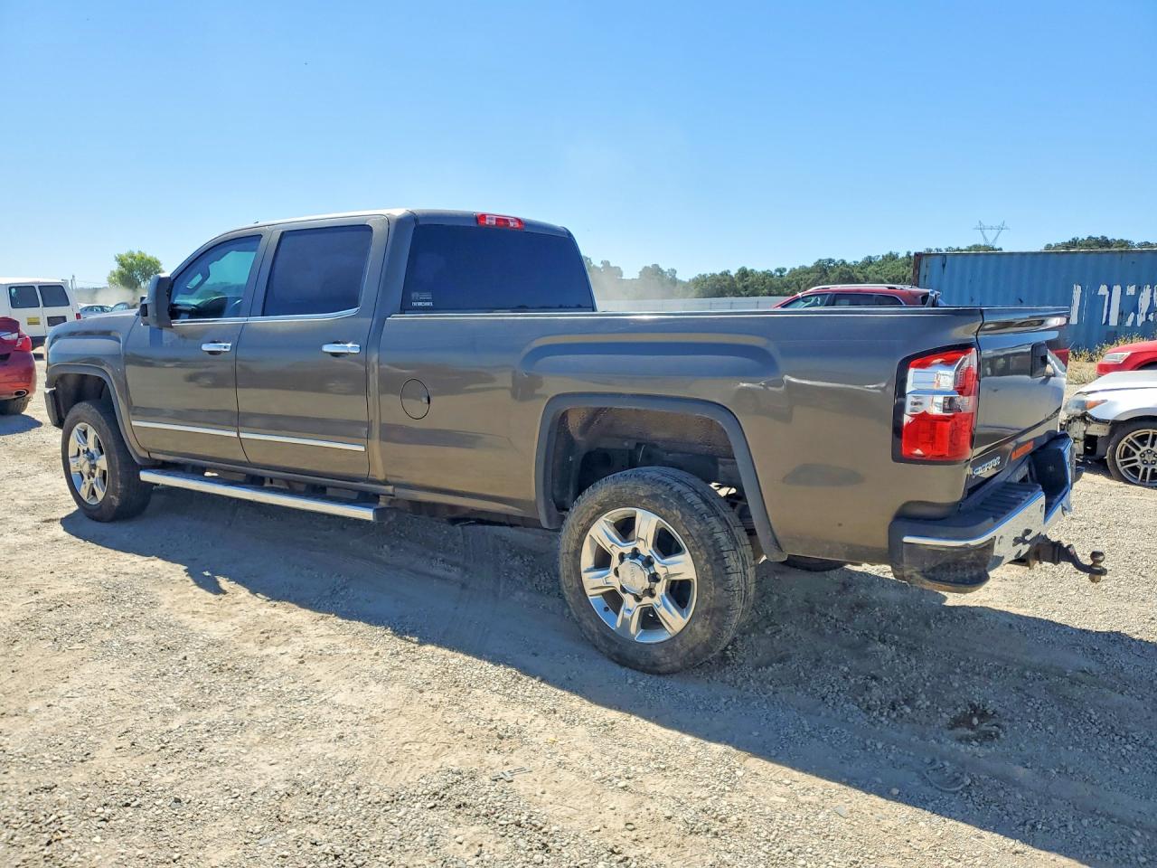 2015 Gmc Sierra K2500 Slt Brown vin: 1GT12ZE82FF106683