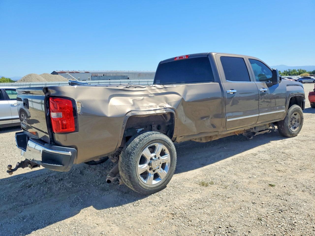 2015 Gmc Sierra K2500 Slt Brown vin: 1GT12ZE82FF106683