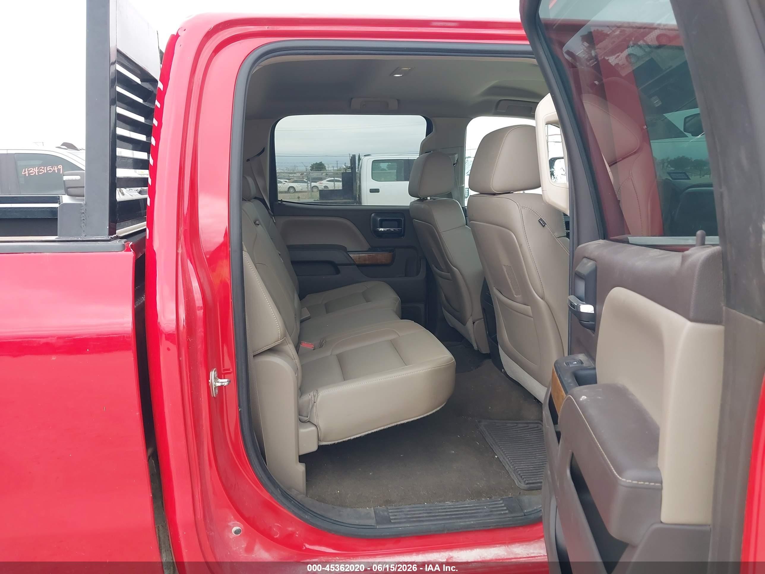 2015 Gmc Sierra 2500hd Slt Red vin: 1GT12ZE83FF567181
