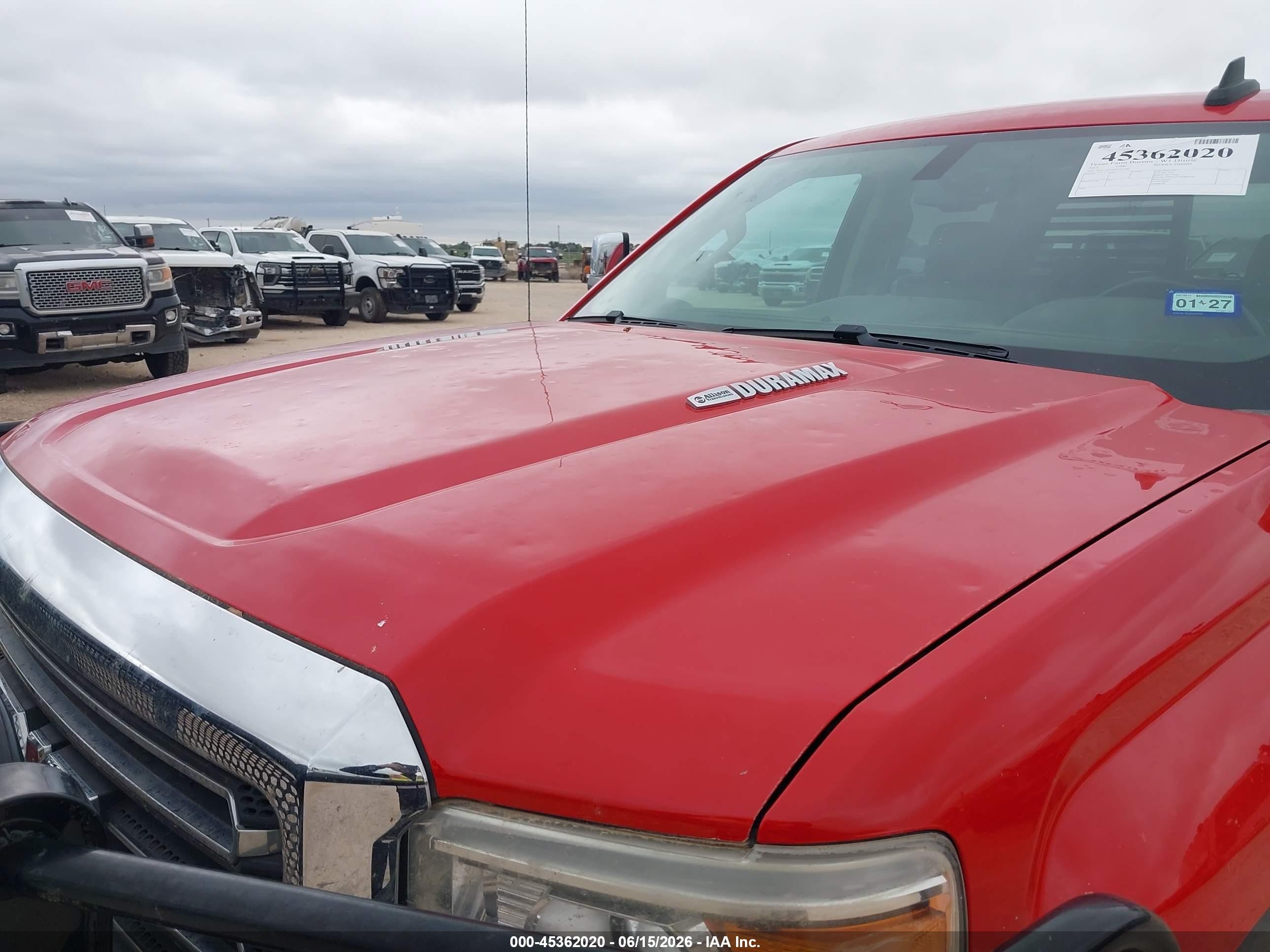 2015 Gmc Sierra 2500hd Slt Red vin: 1GT12ZE83FF567181