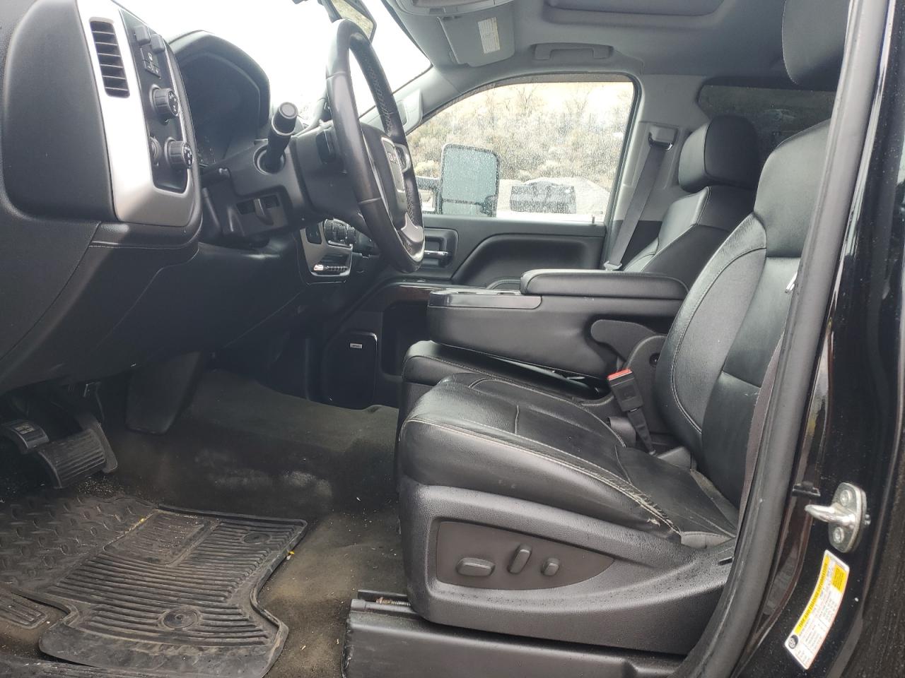 2015 Gmc Sierra K2500 Slt Black vin: 1GT12ZE84FF639876