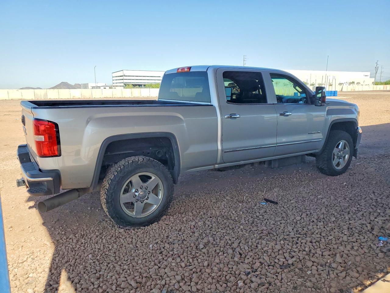 2015 Gmc Sierra K2500 Slt Gray vin: 1GT12ZE89FF564947