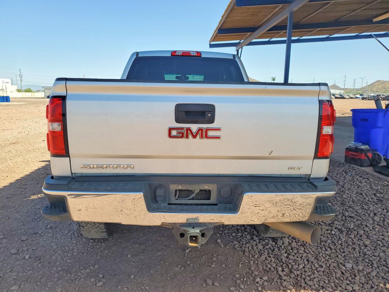 2015 Gmc Sierra K2500 Slt Gray vin: 1GT12ZE89FF564947