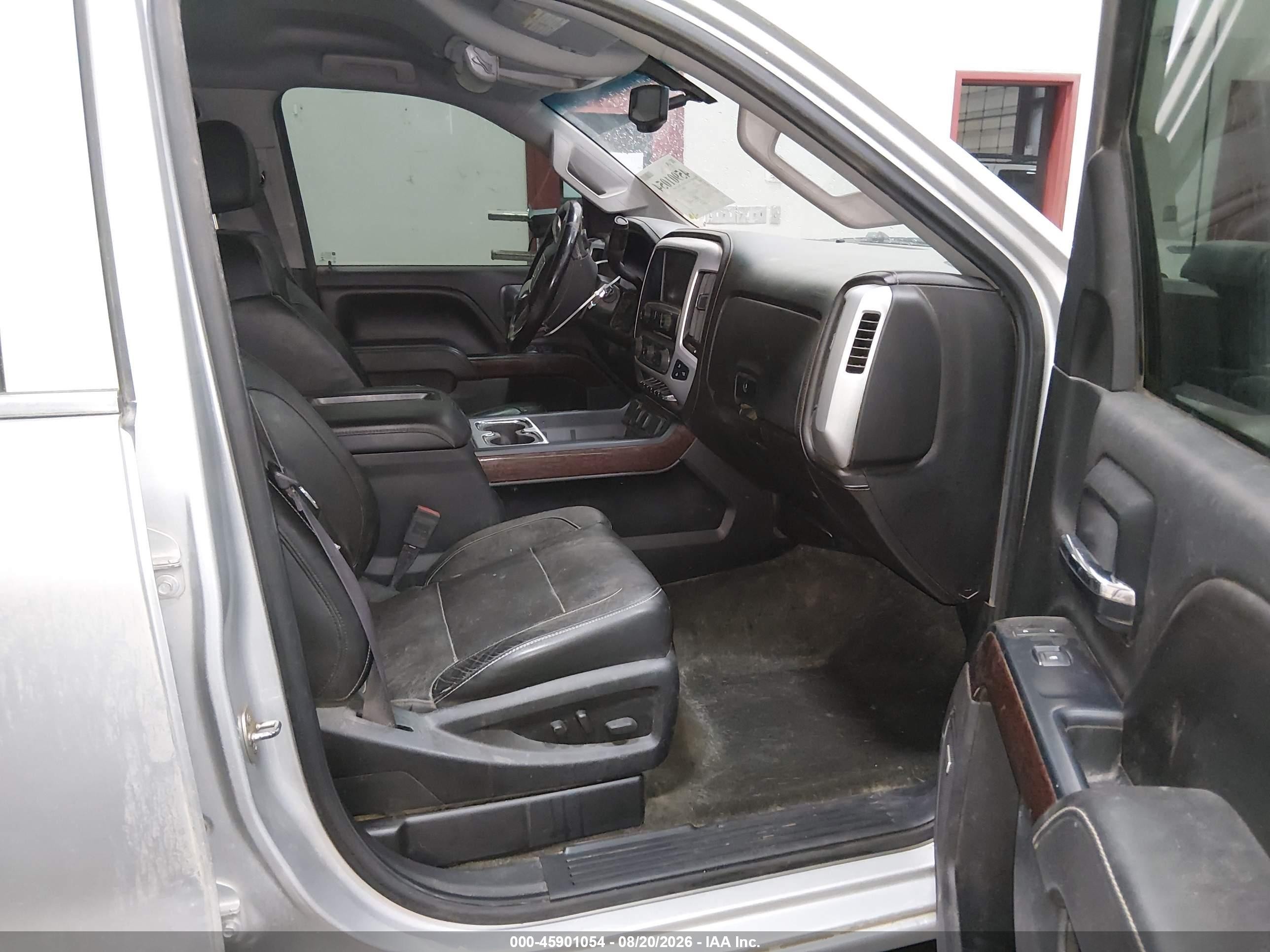 2015 Gmc Sierra 2500hd Available Wifi Slt Silver vin: 1GT12ZE89FF662859