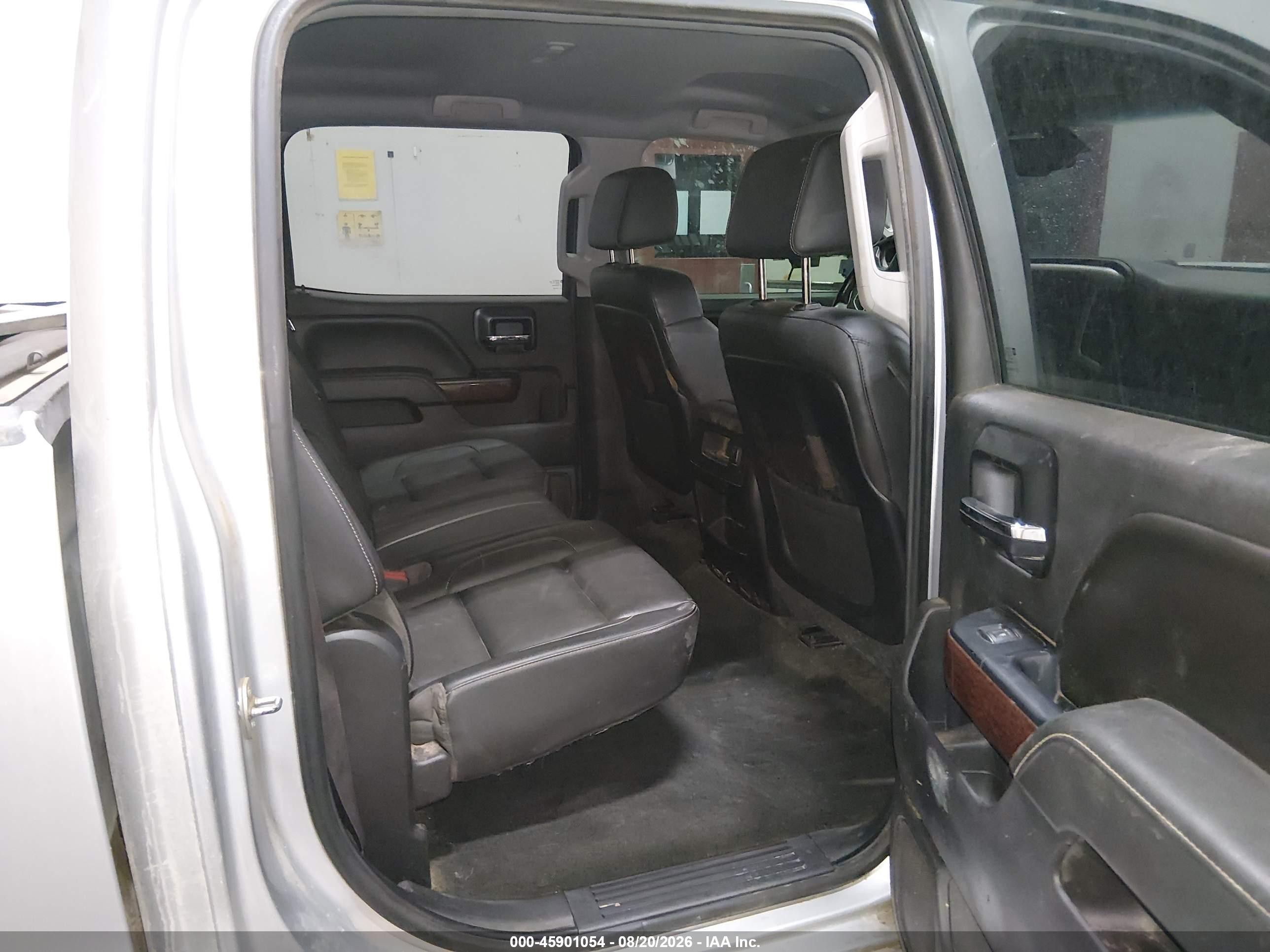 2015 Gmc Sierra 2500hd Available Wifi Slt Silver vin: 1GT12ZE89FF662859