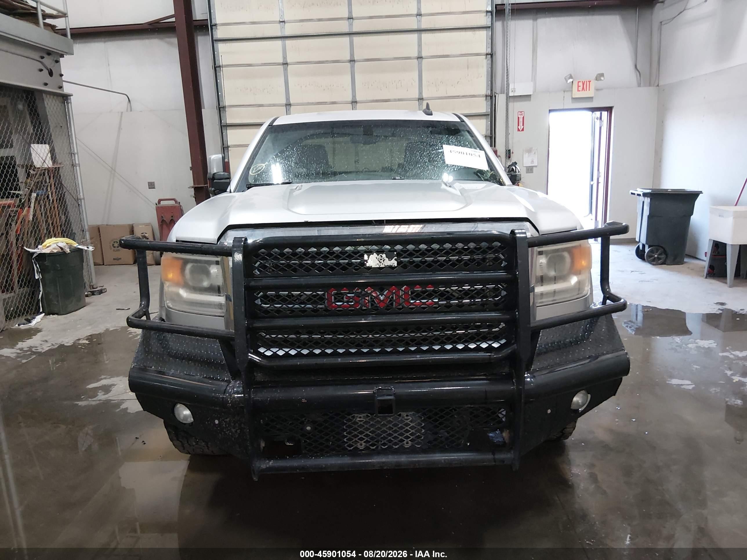 2015 Gmc Sierra 2500hd Available Wifi Slt Silver vin: 1GT12ZE89FF662859