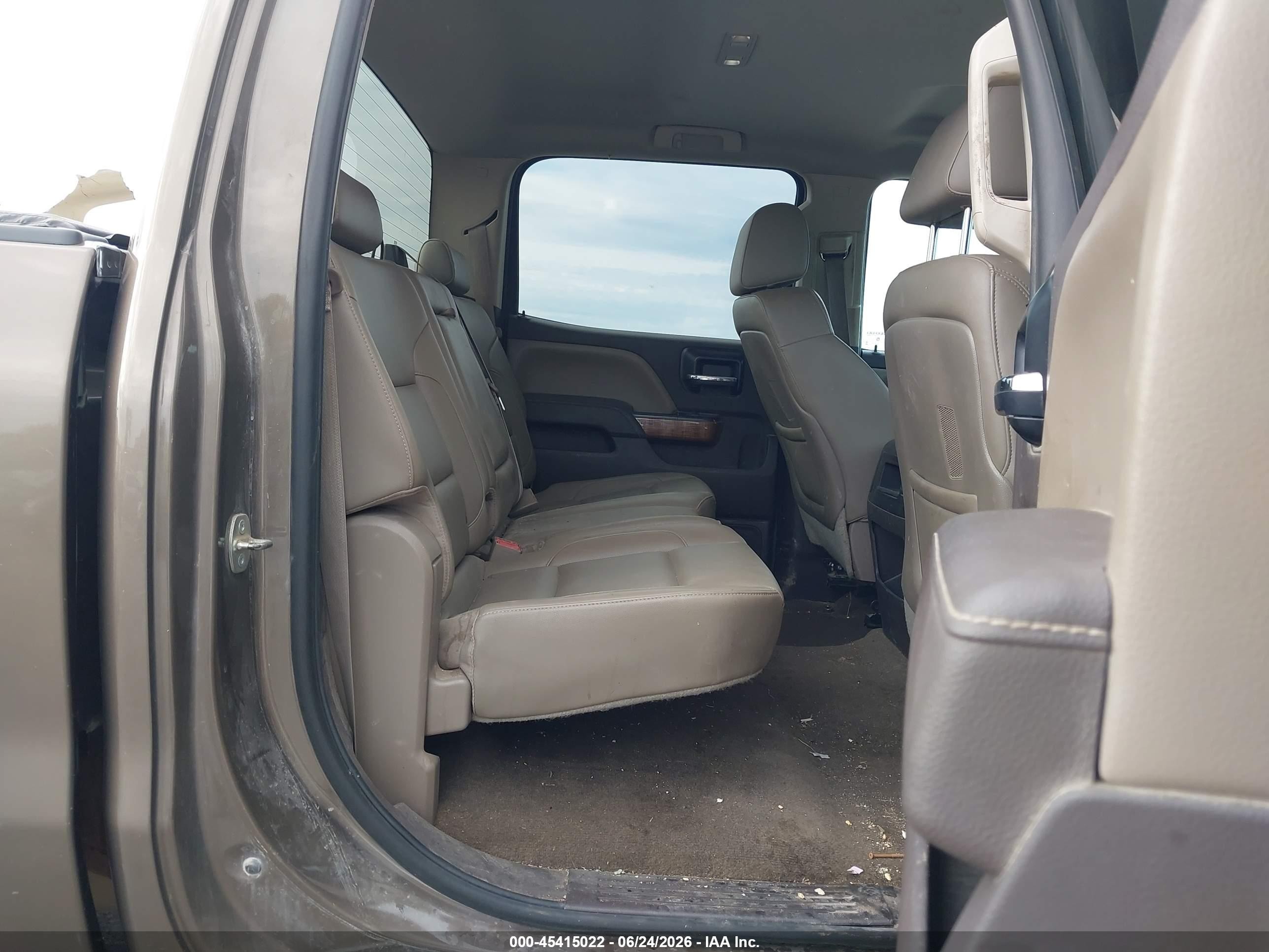 2015 Gmc Sierra 2500hd Slt Brown vin: 1GT12ZEG0FF106432
