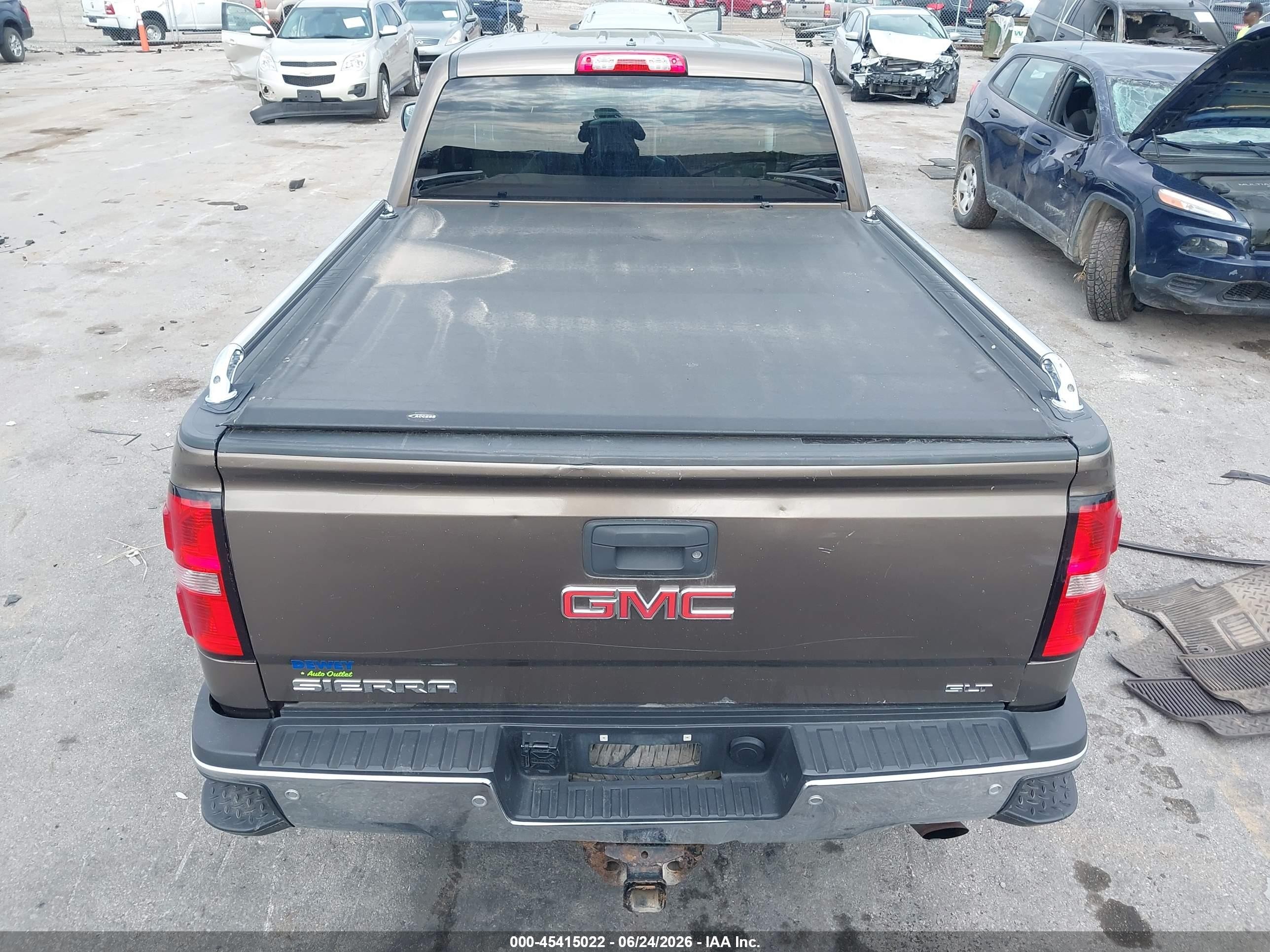 2015 Gmc Sierra 2500hd Slt Brown vin: 1GT12ZEG0FF106432