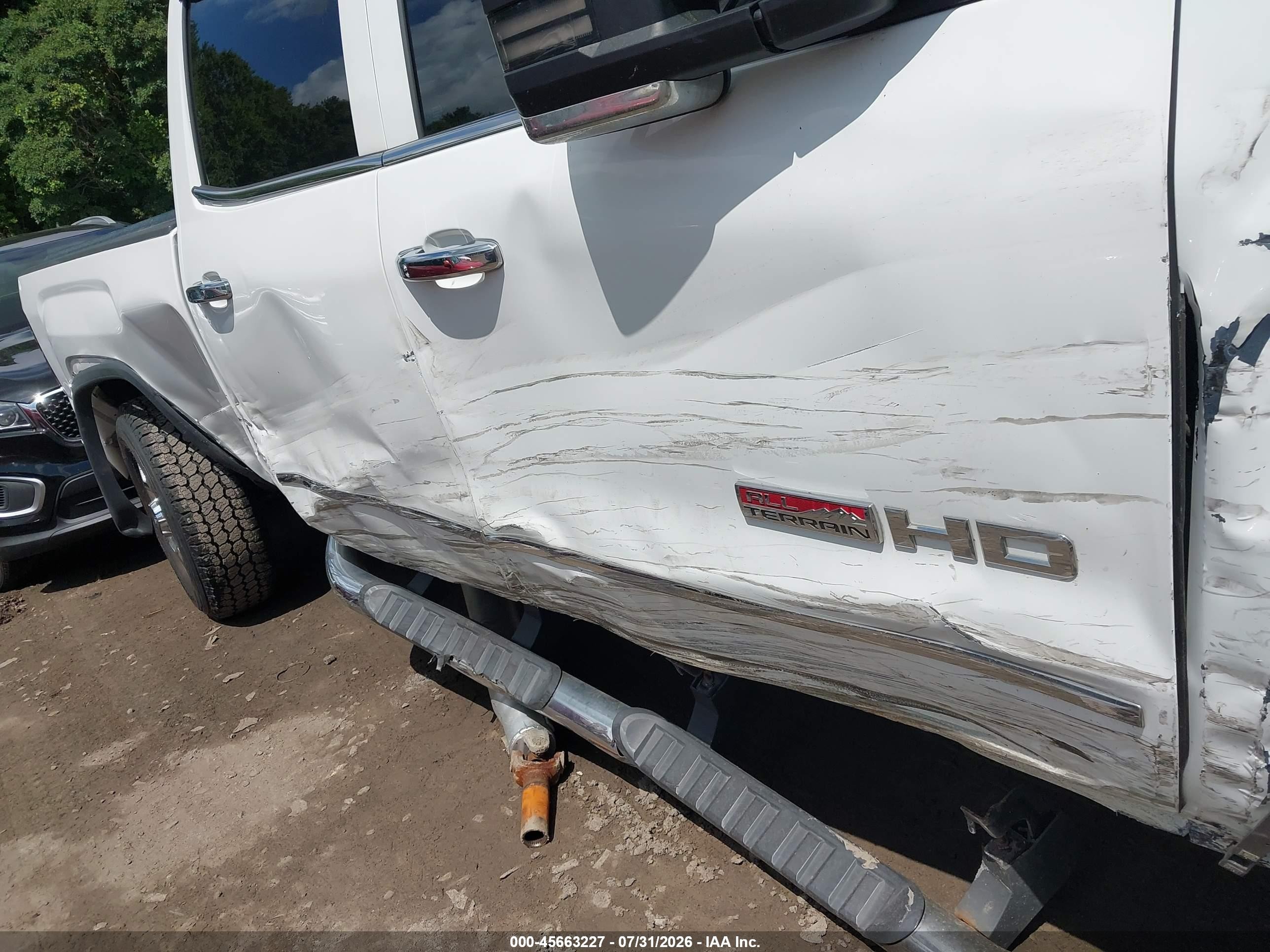 2015 Gmc Sierra 2500hd Available Wifi Slt White vin: 1GT12ZEG3FF544913