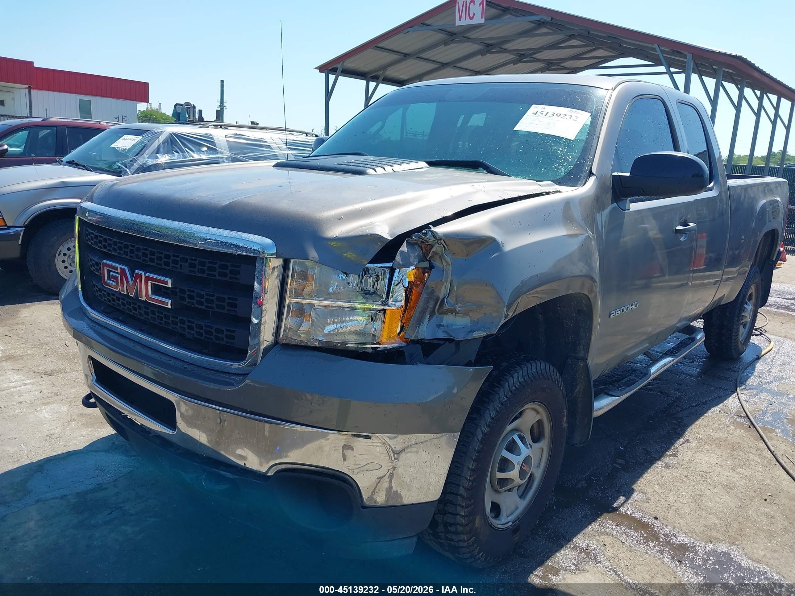 2013 Gmc Sierra 2500hd Work Truck Brown vin: 1GT21ZCG8DZ288631