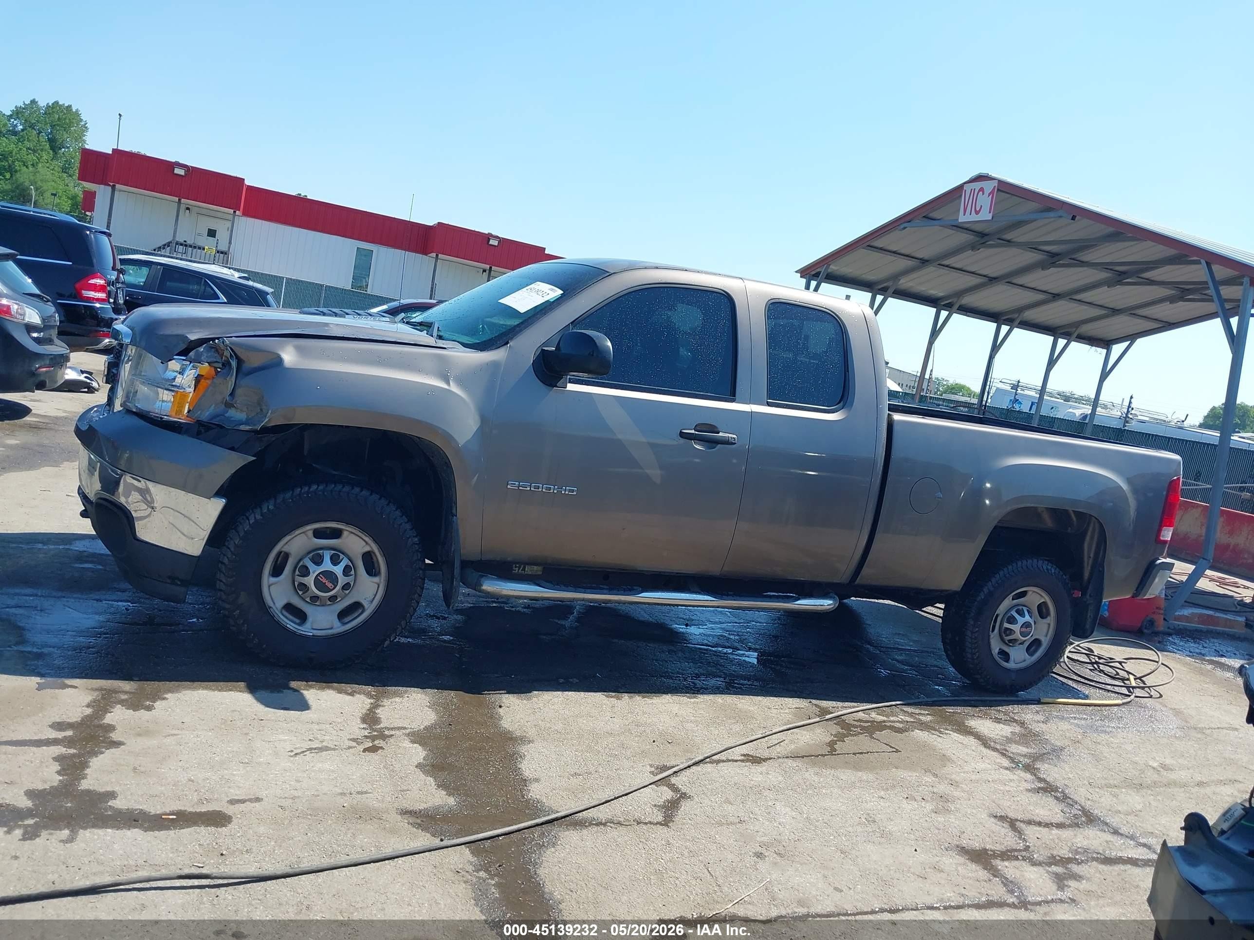 2013 Gmc Sierra 2500hd Work Truck Brown vin: 1GT21ZCG8DZ288631