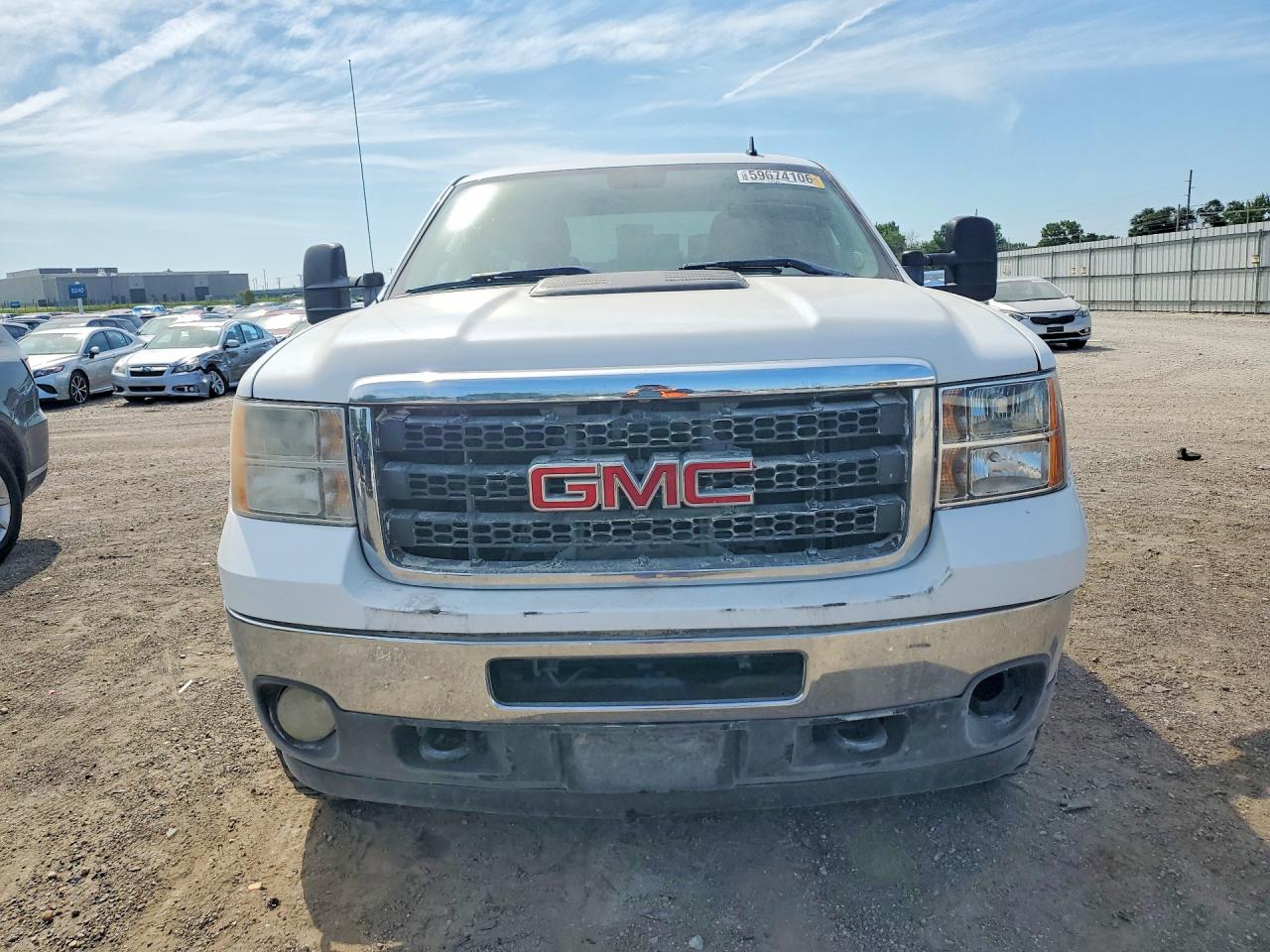 2011 Gmc Sierra K2500 Sle Белый vin: 1GT220CG0BZ265995