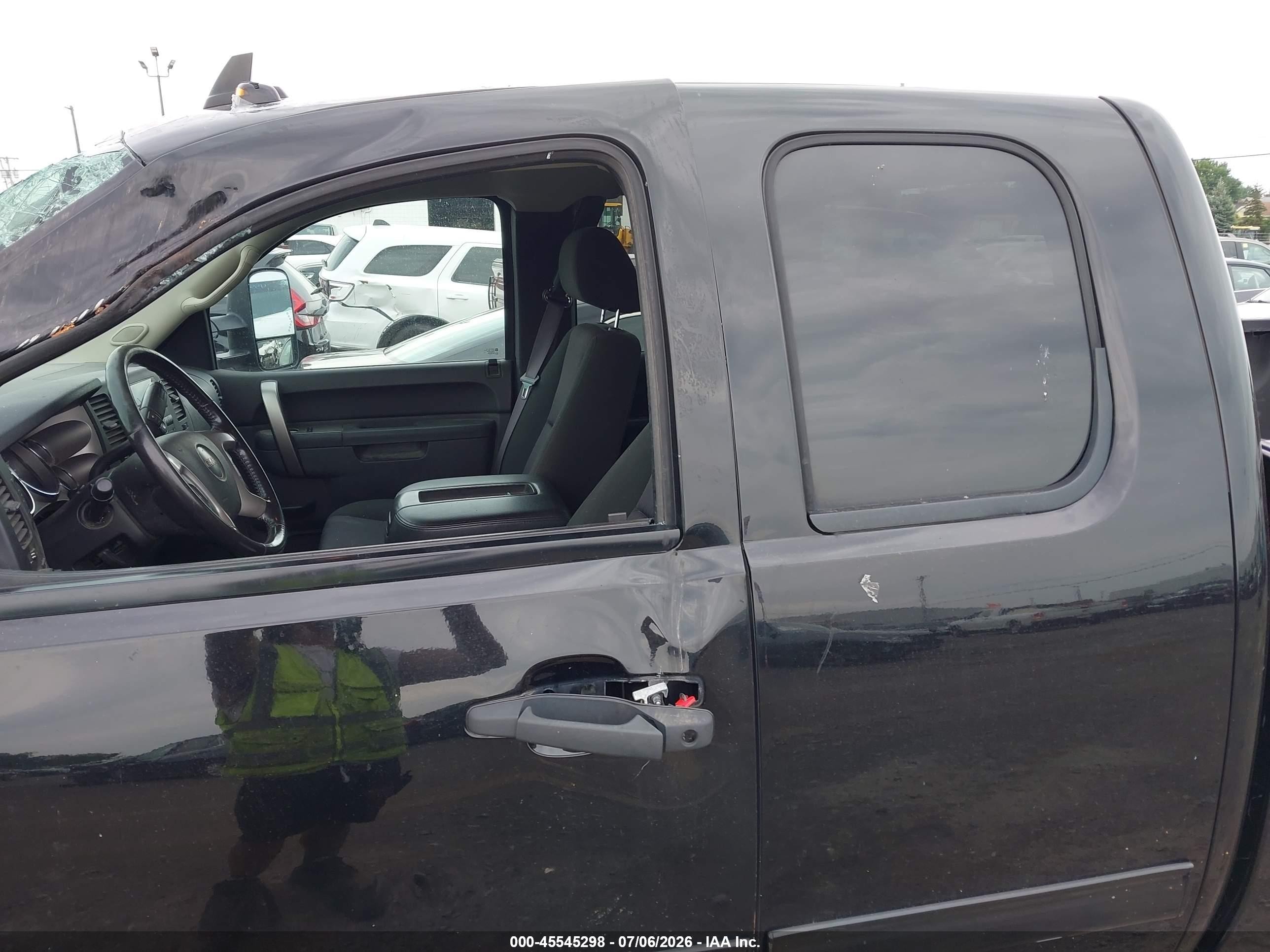 2013 Gmc Sierra 2500hd Sle Black vin: 1GT220CG2DZ225629