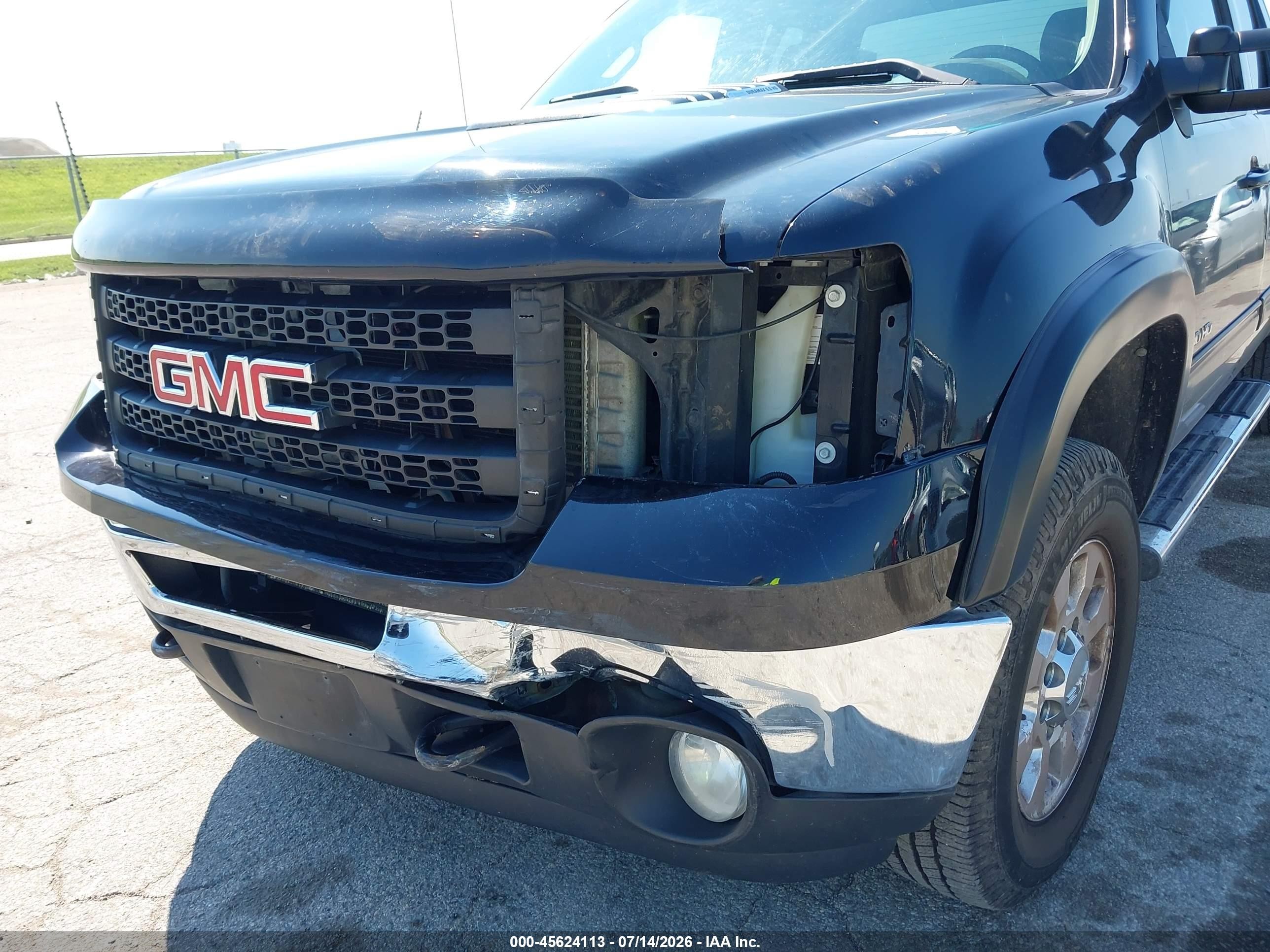 2011 Gmc Sierra 2500hd Slt Black vin: 1GT221C89BZ333936