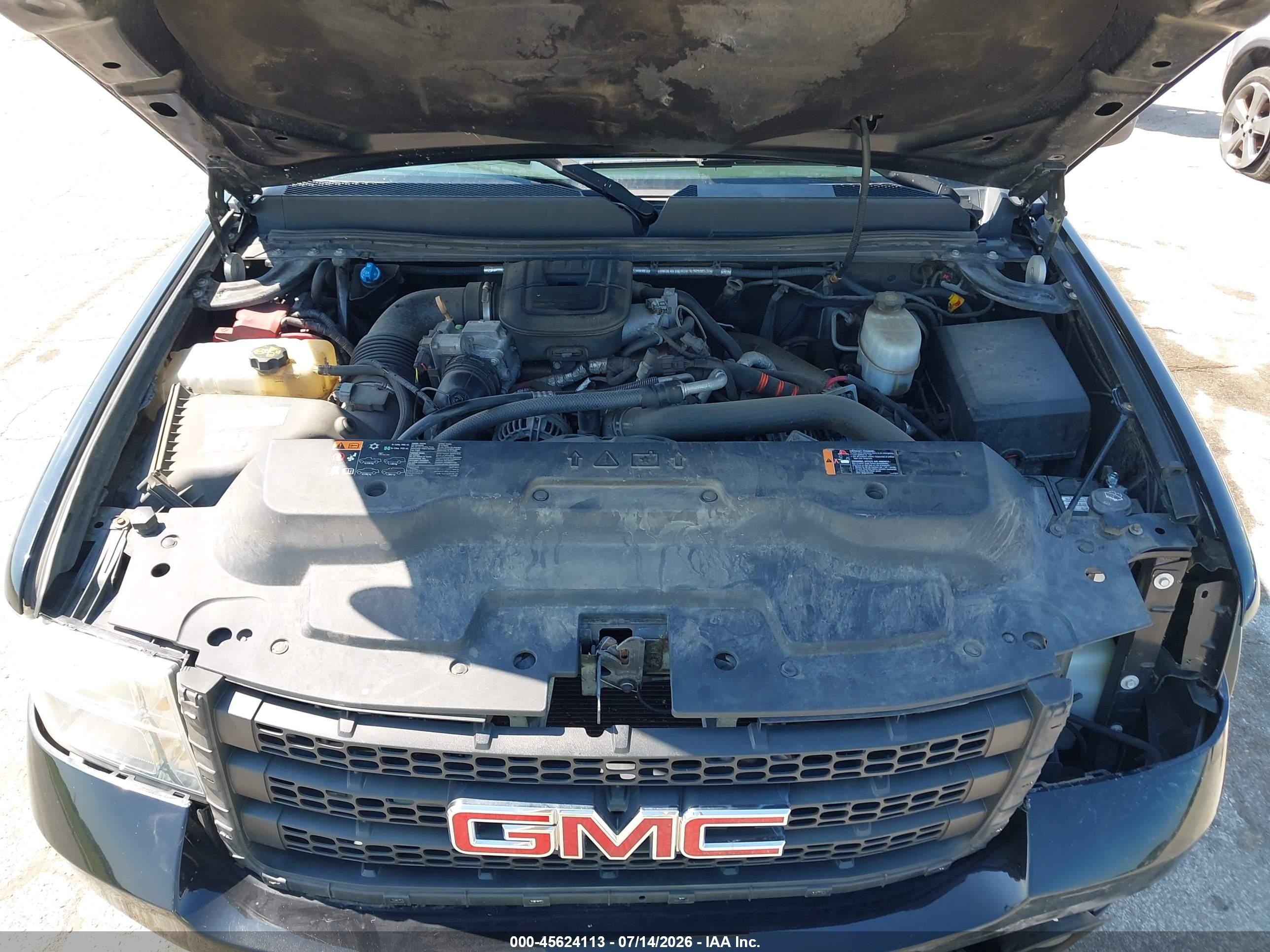 2011 Gmc Sierra 2500hd Slt Black vin: 1GT221C89BZ333936