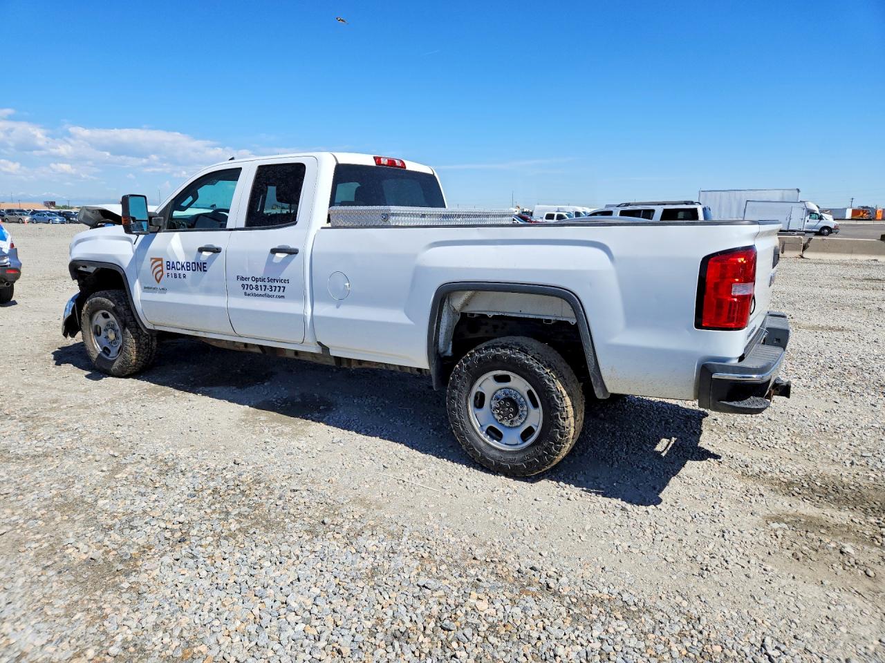 2016 Gmc Sierra K2500 Heavy Duty White vin: 1GT22REG5GZ221354