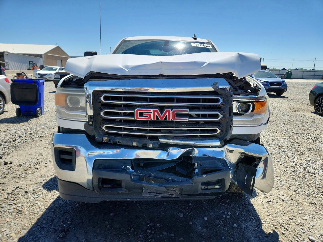 2016 Gmc Sierra K2500 Heavy Duty White vin: 1GT22REG5GZ221354