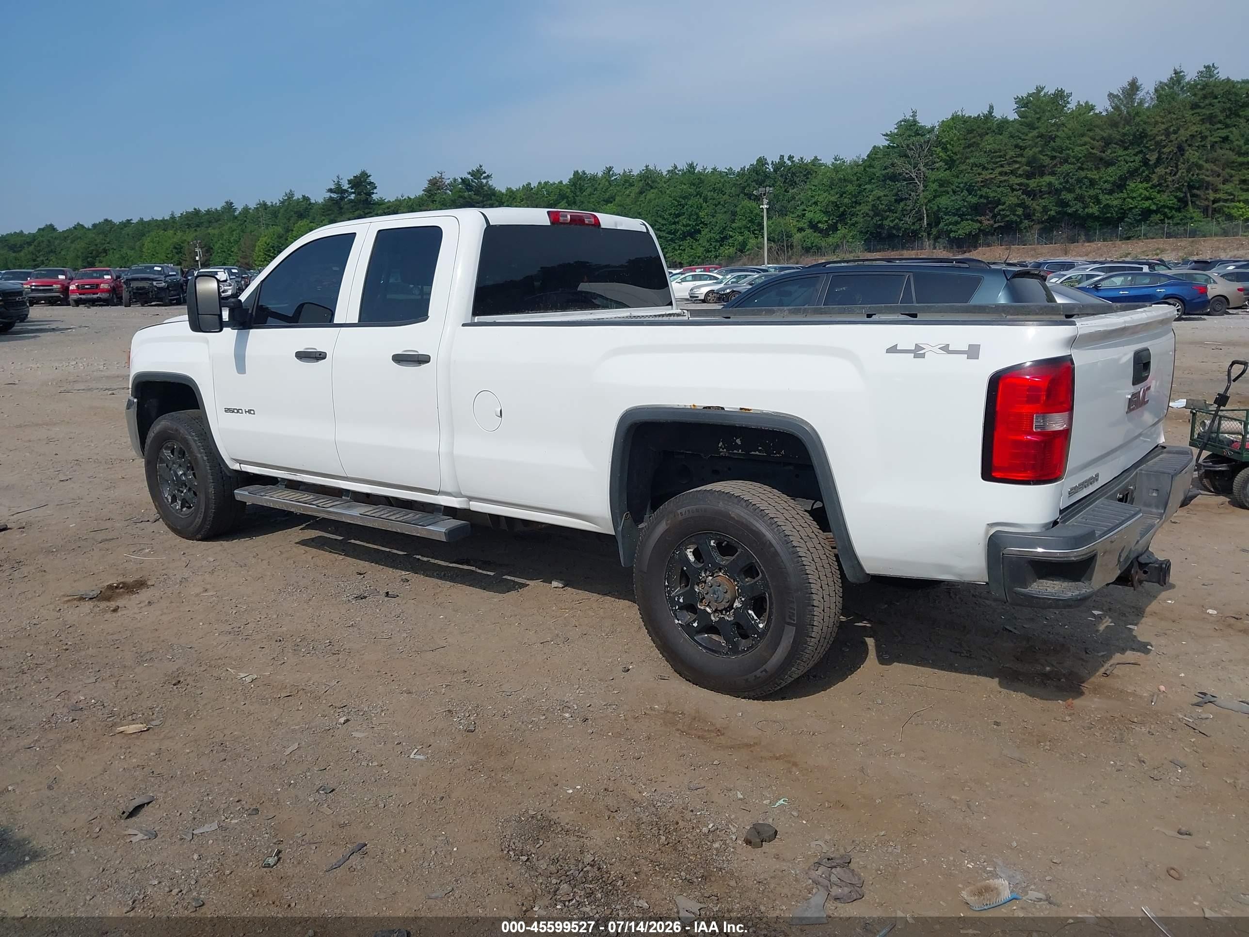 2015 Gmc Sierra 2500hd   Белый vin: 1GT22XE81FZ131792