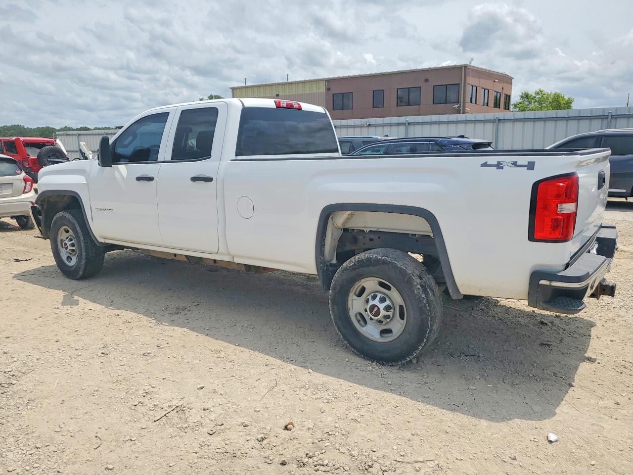 2015 Gmc Sierra K2500 Heavy Duty White vin: 1GT22XEG2FZ128410