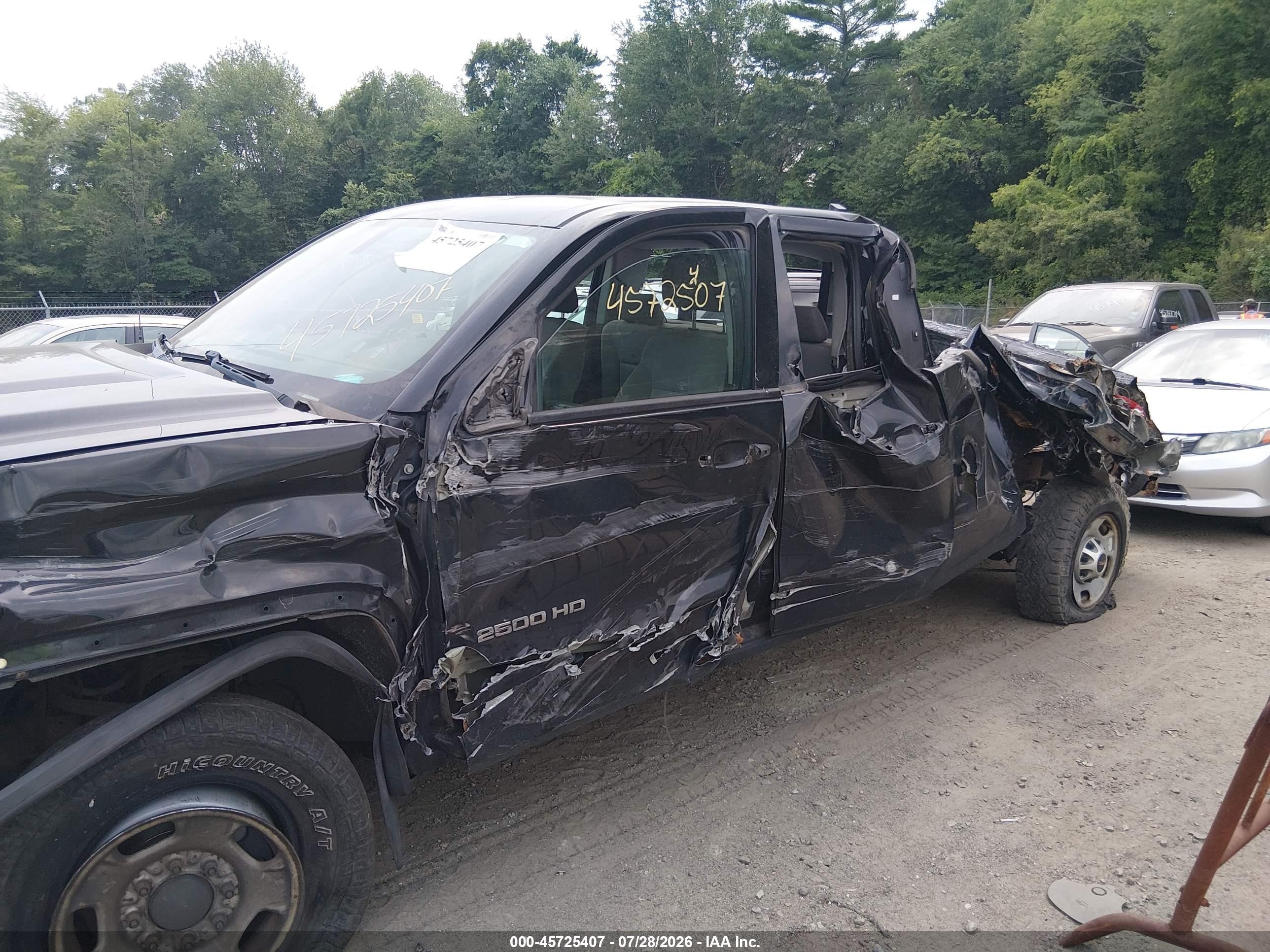 2015 Gmc Sierra 2500hd Available Wifi Black vin: 1GT22XEG8FZ520310
