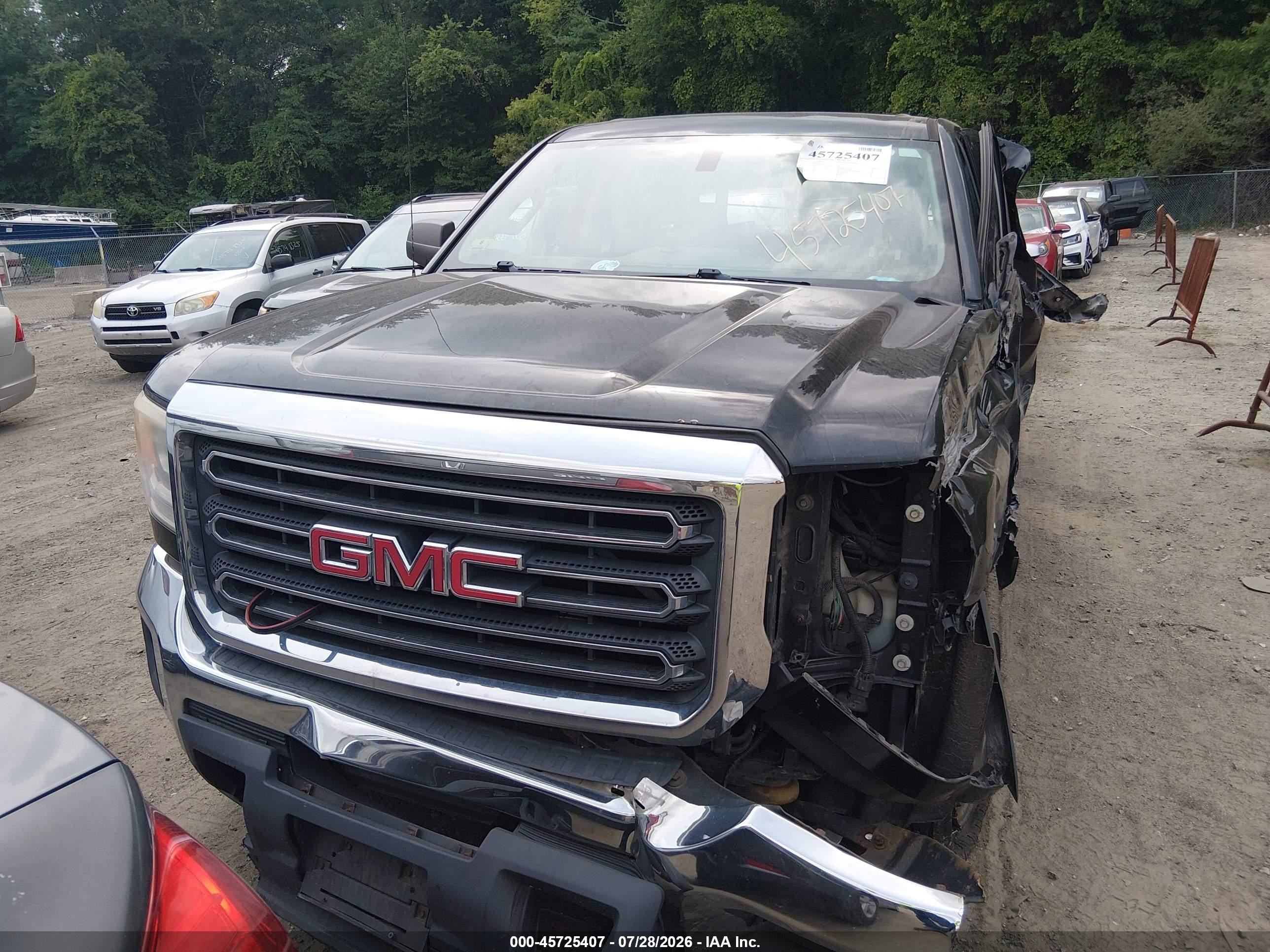2015 Gmc Sierra 2500hd Available Wifi Black vin: 1GT22XEG8FZ520310