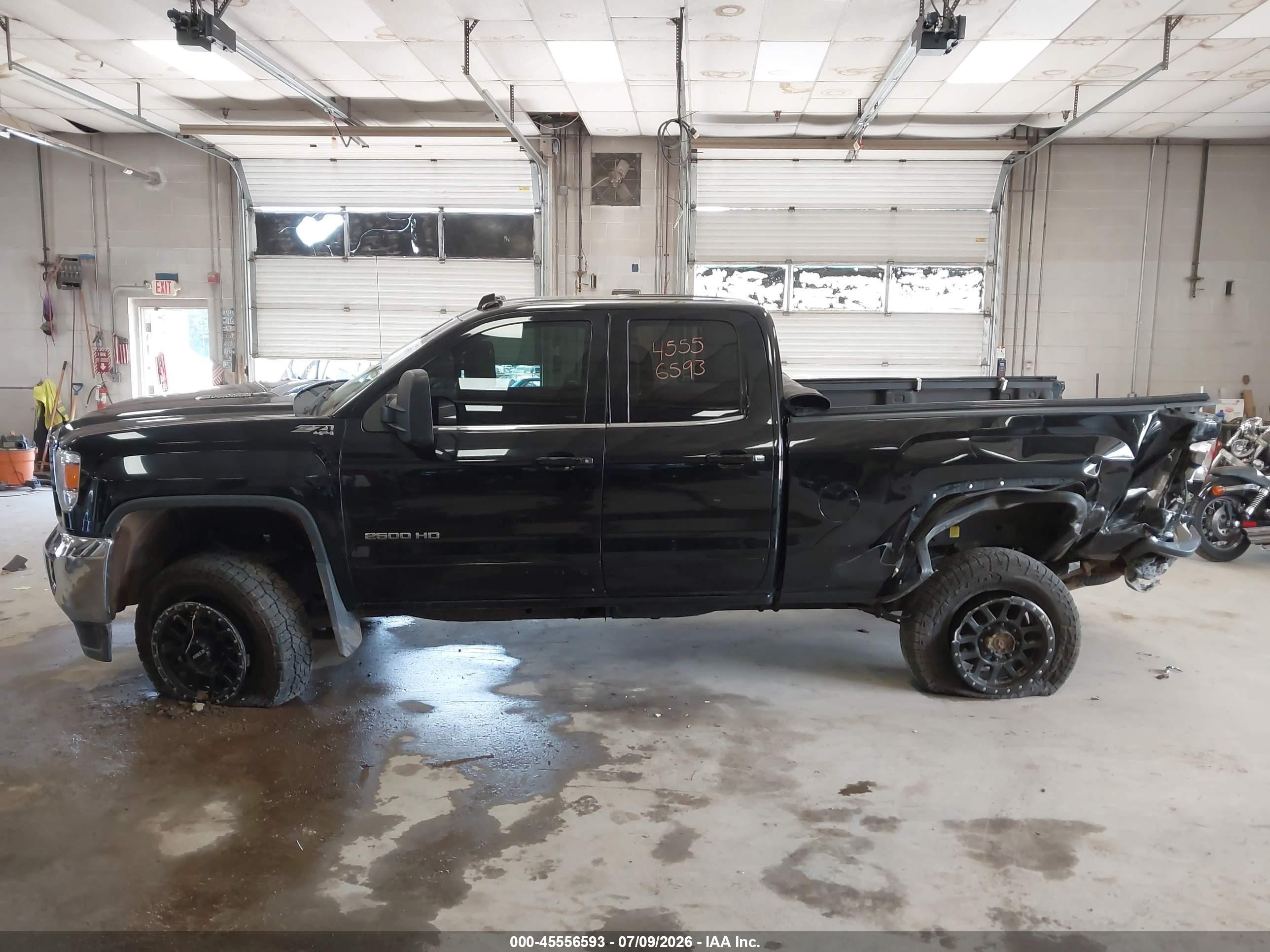 2015 Gmc Sierra 2500hd Sle Черный vin: 1GT22YE89FZ105544