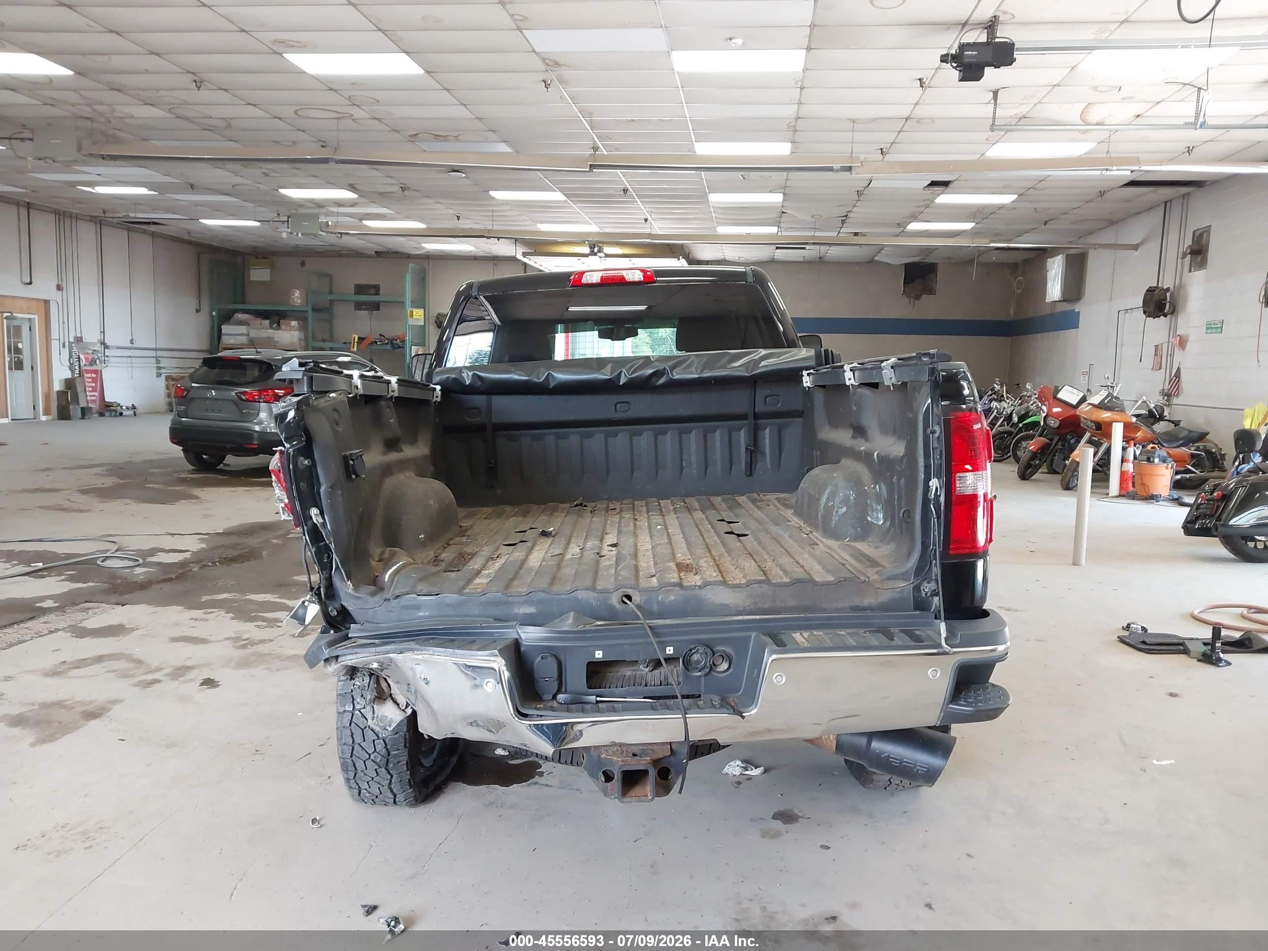 2015 Gmc Sierra 2500hd Sle Черный vin: 1GT22YE89FZ105544