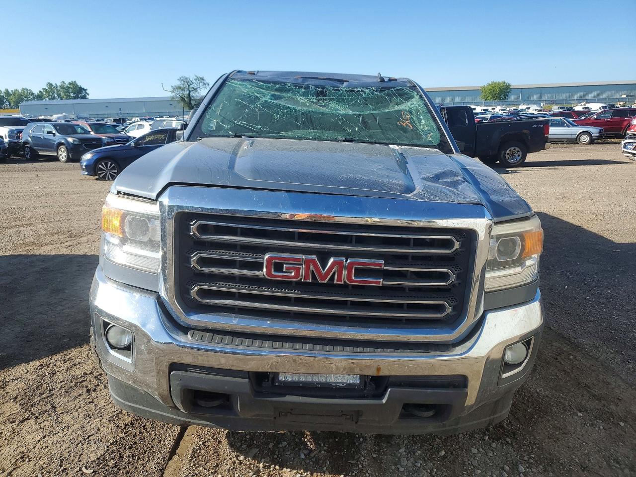 2015 Gmc Sierra K2500 Sle Серый vin: 1GT22YE8XFZ534546