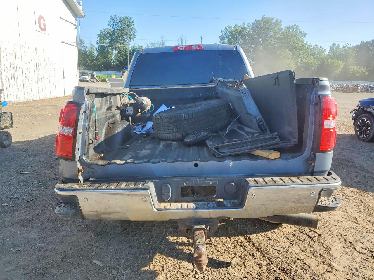 2015 Gmc Sierra K2500 Sle Серый vin: 1GT22YE8XFZ534546