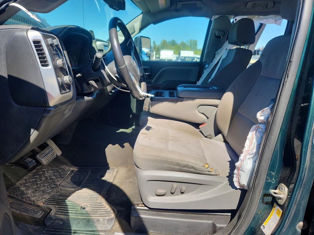 2015 Gmc Sierra K2500 Sle Green vin: 1GT22YEG6FZ517024