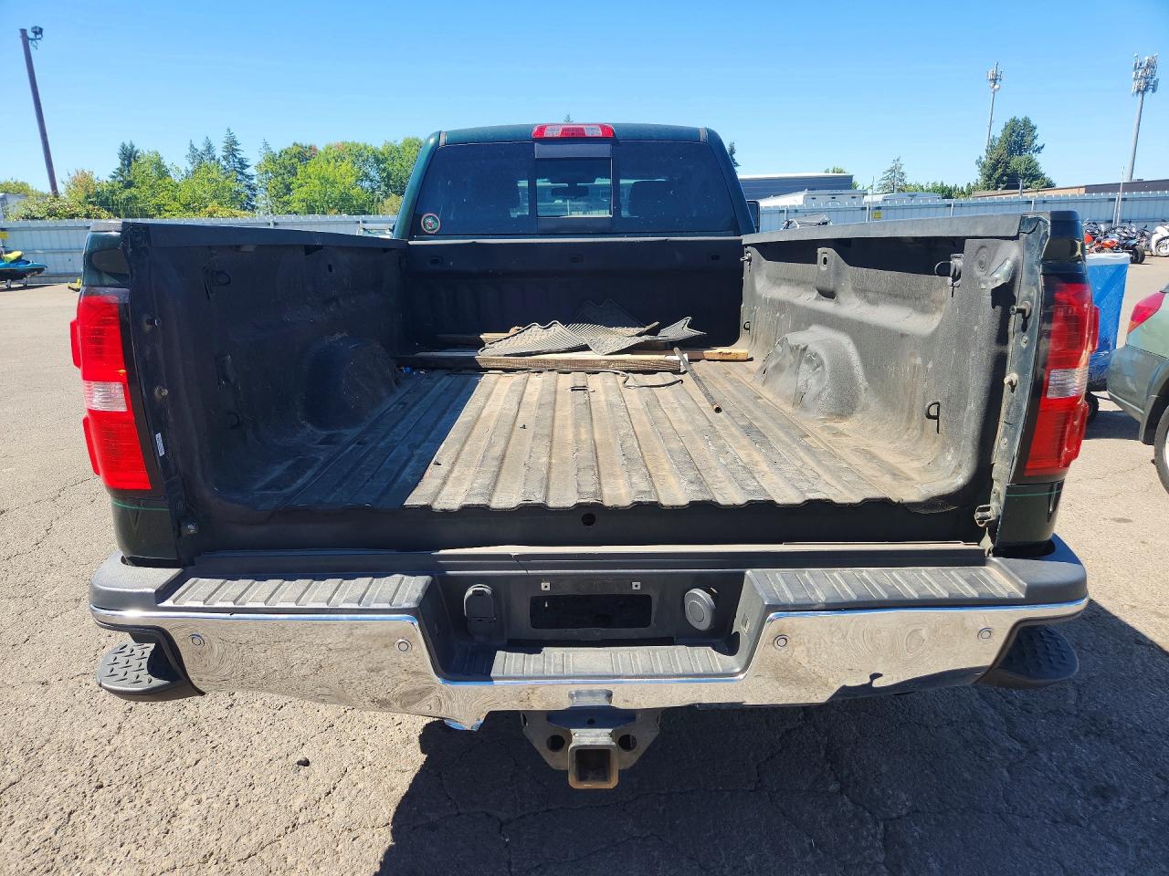 2015 Gmc Sierra K2500 Sle Green vin: 1GT22YEG6FZ517024