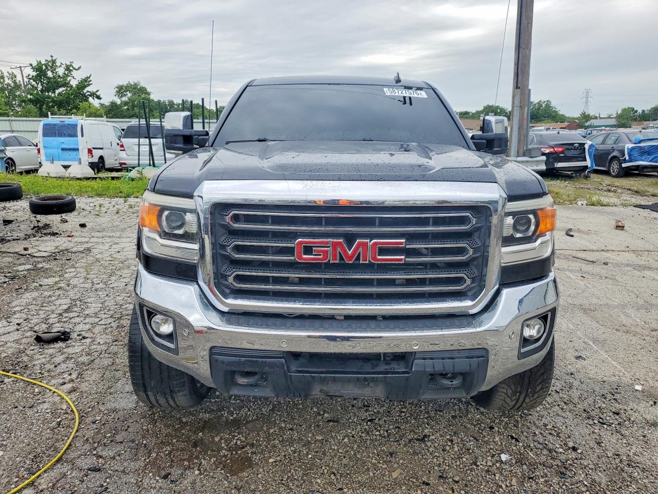 2015 Gmc Sierra K2500 Sle Black vin: 1GT22YEG9FZ131374