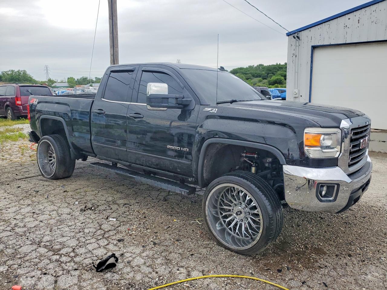 2015 Gmc Sierra K2500 Sle Black vin: 1GT22YEG9FZ131374