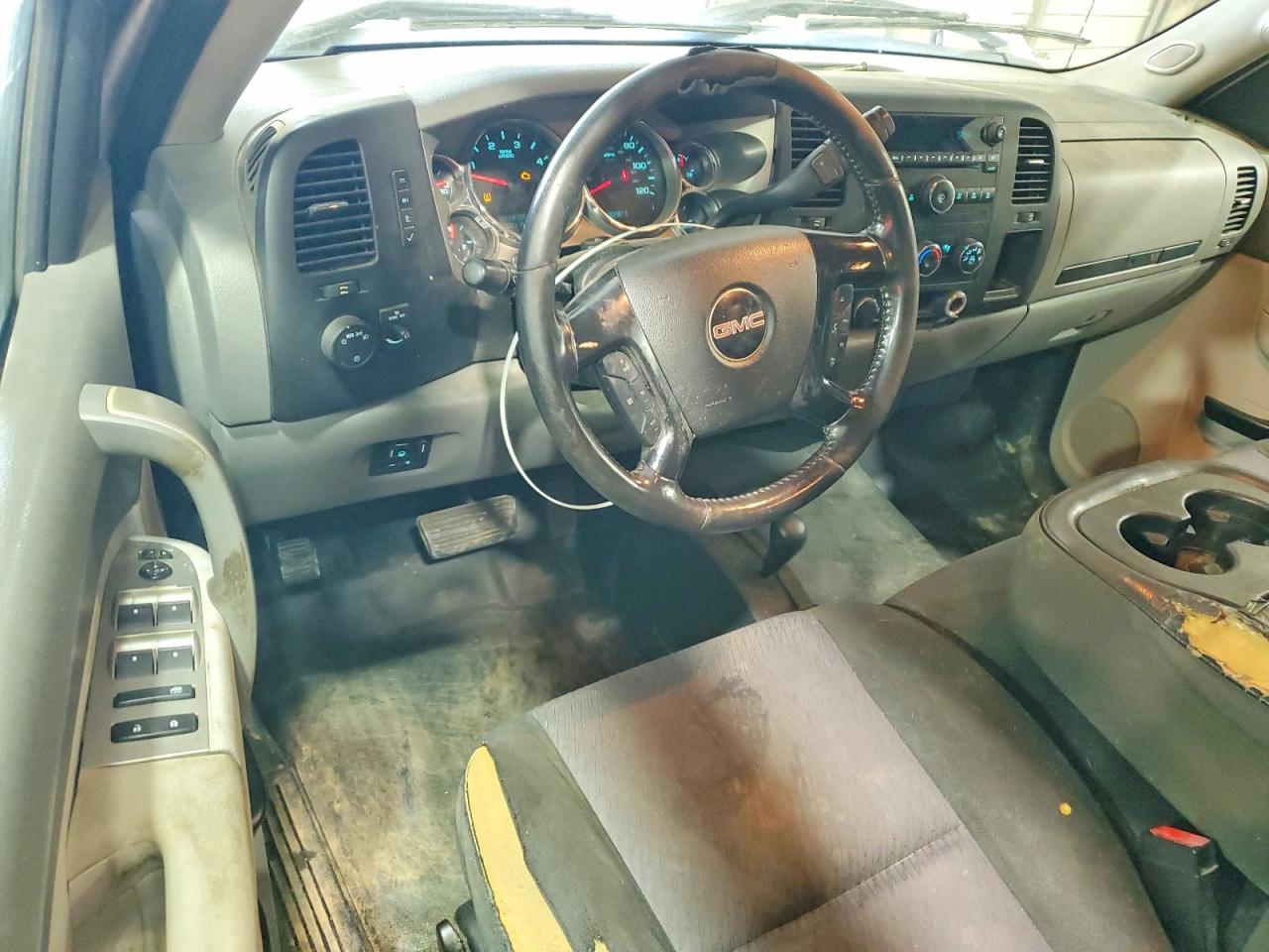2013 Gmc Sierra K2500 Heavy Duty White vin: 1GT22ZC89DZ235359