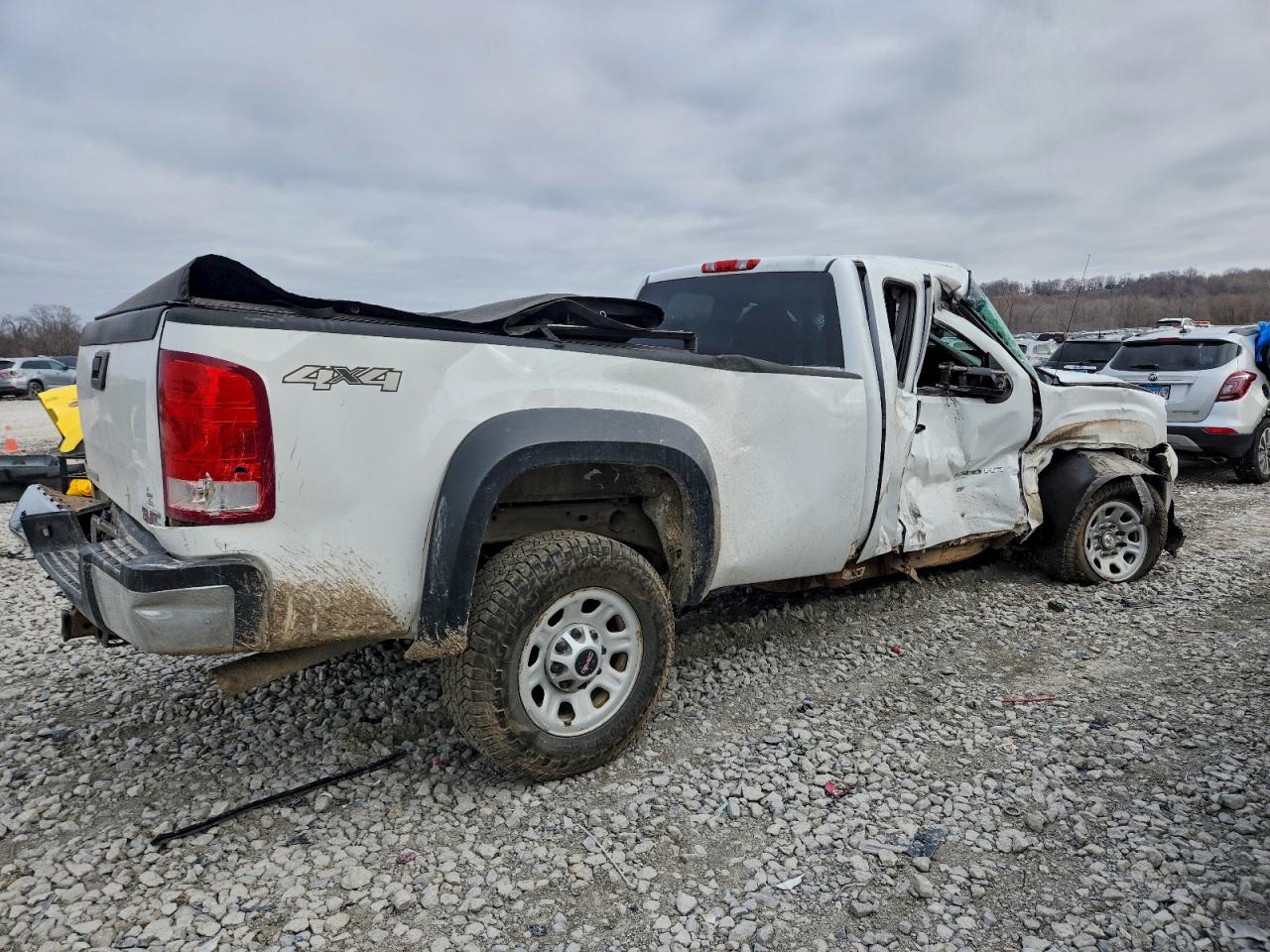 2012 Gmc Sierra Белый vin: 1GT22ZCG1CZ355355