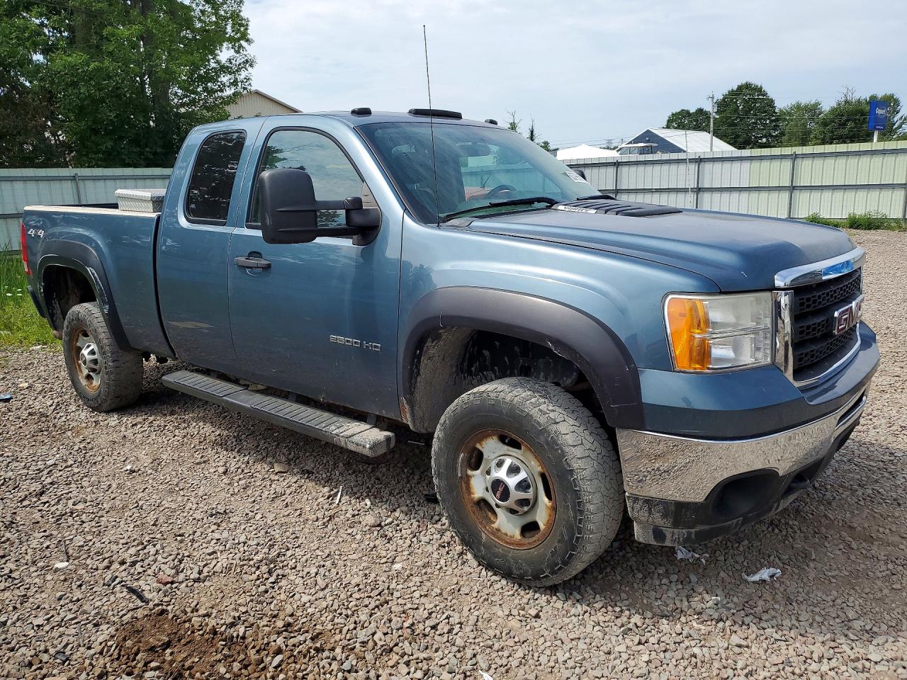 2011 Gmc Sierra K2500 Heavy Duty Синий vin: 1GT22ZCG8BZ431426