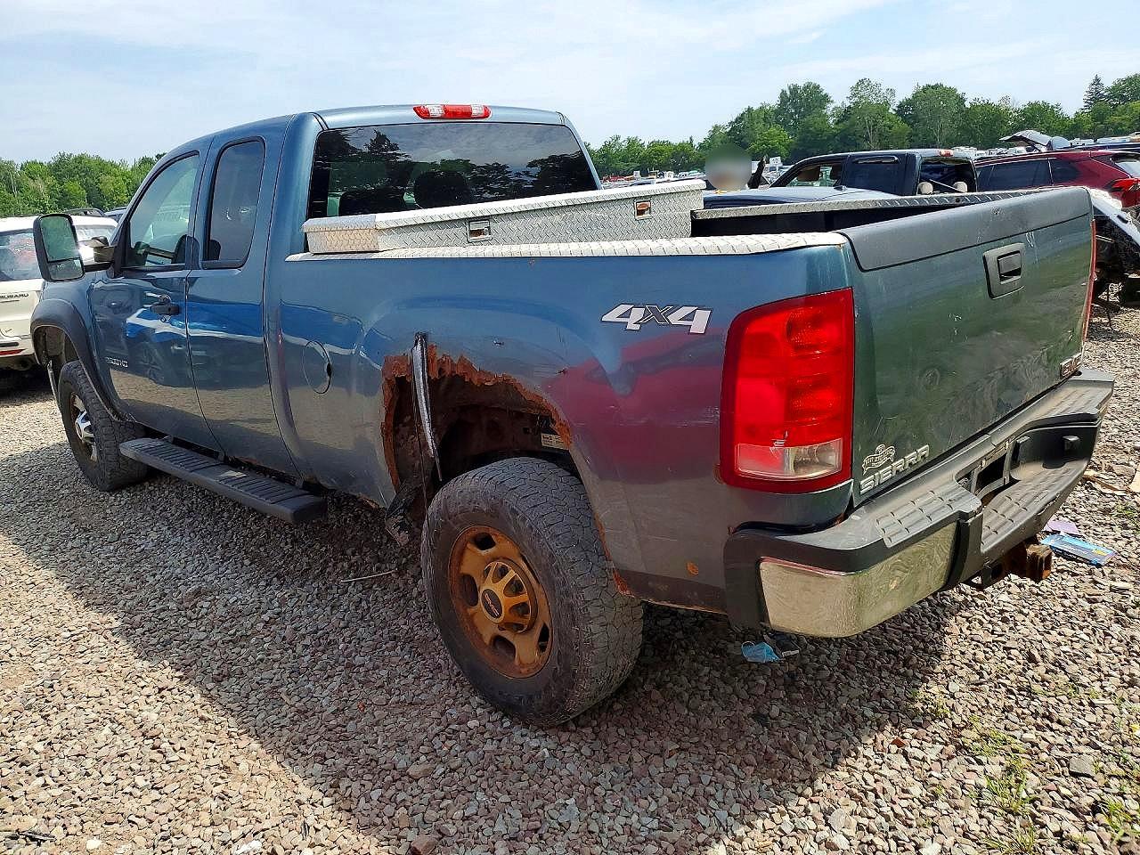 2011 Gmc Sierra K2500 Heavy Duty Синий vin: 1GT22ZCG8BZ431426