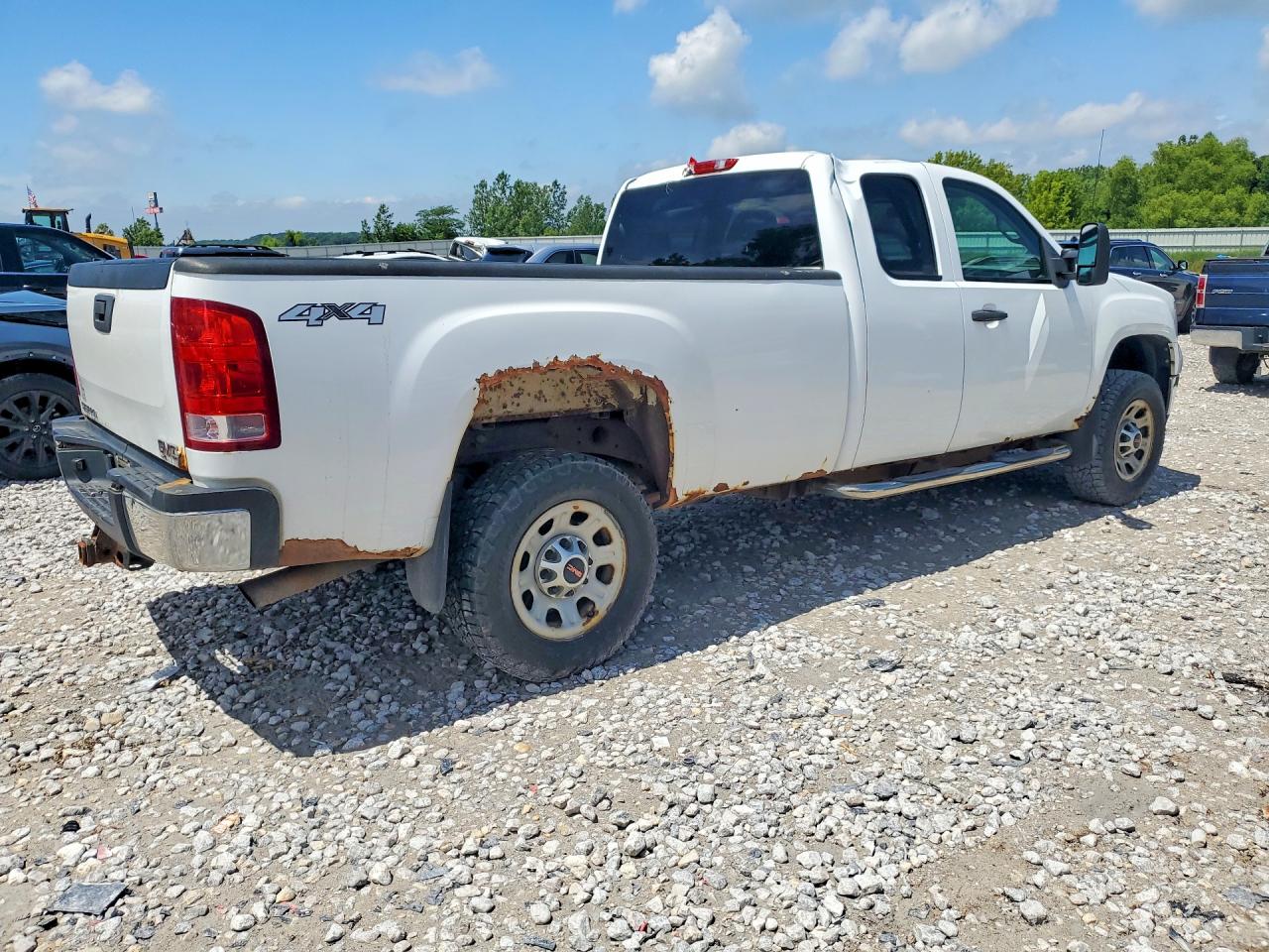 2011 Gmc Sierra K2500 Heavy Duty Белый vin: 1GT22ZCG9BZ393401