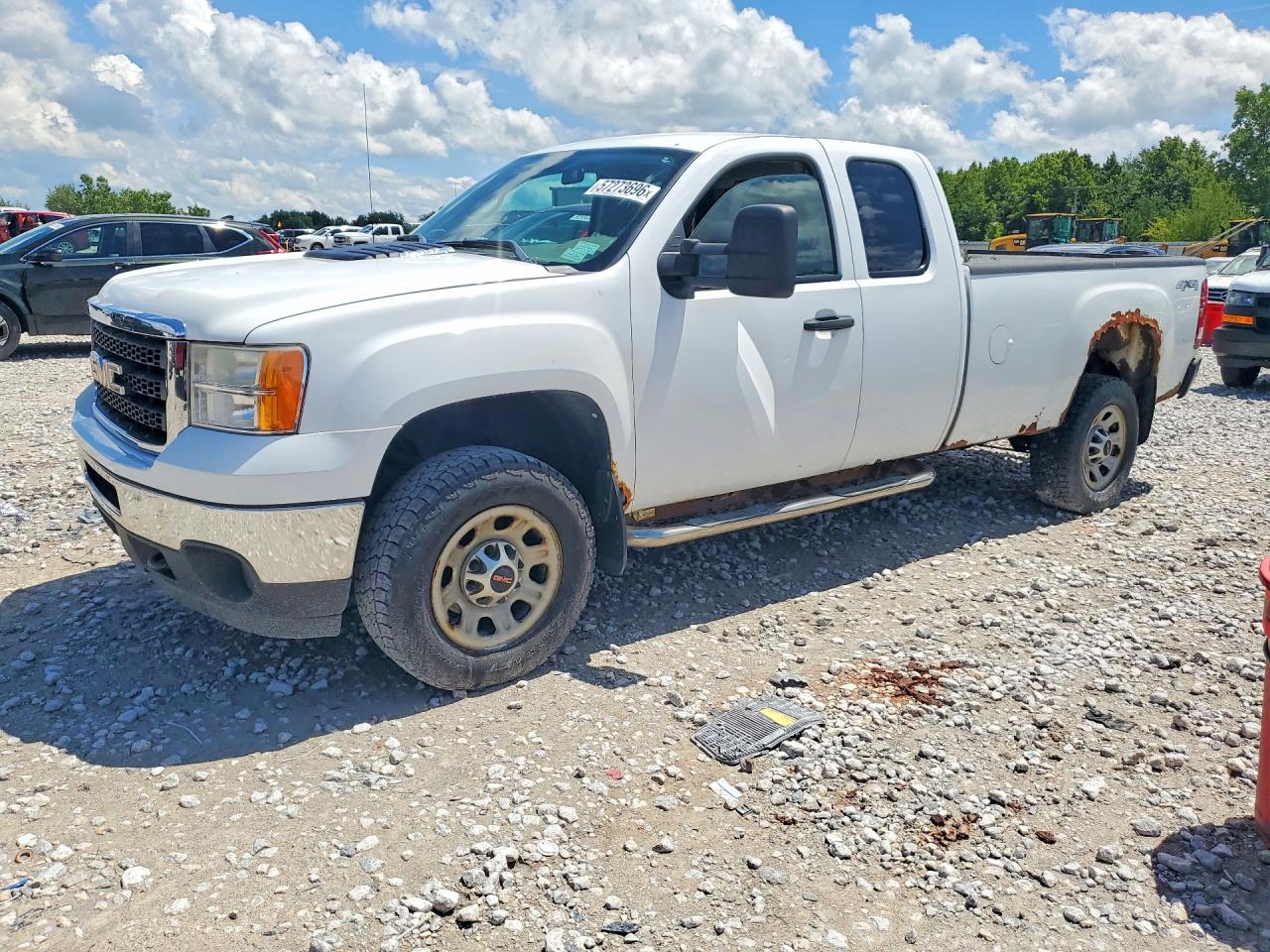 2011 Gmc Sierra K2500 Heavy Duty Белый vin: 1GT22ZCG9BZ393401