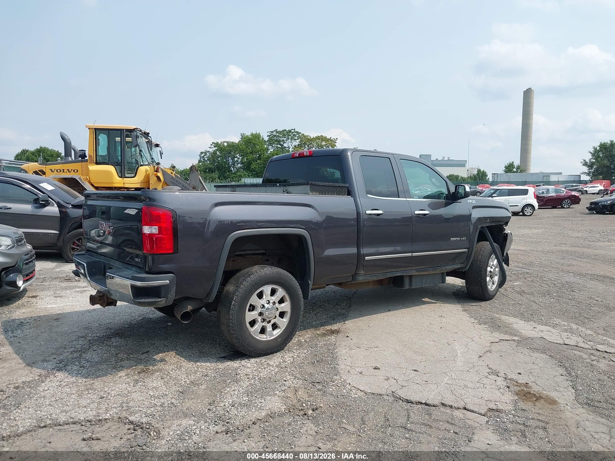 2015 Gmc Sierra 2500hd Slt Black vin: 1GT22ZE85FZ134898